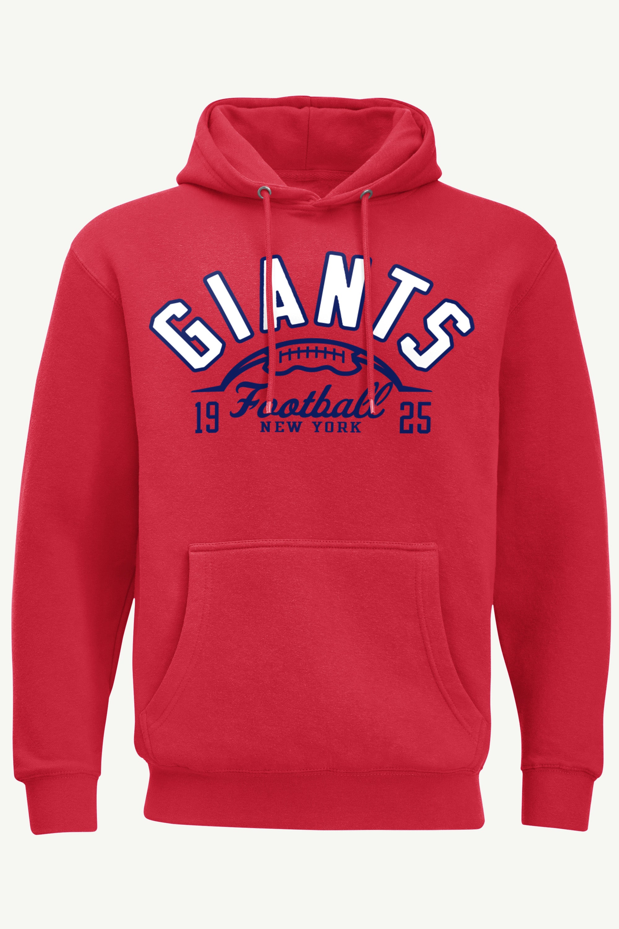 MENS NEW YORK GIANTS HALF BALL HOODIE View 1