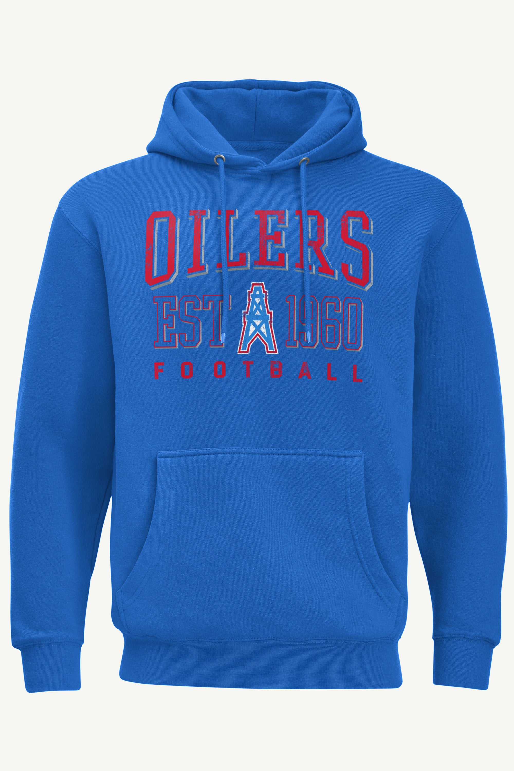 MENS HOUSTON OILERS RETRO HOODIE View 1 | Men's Hoodies