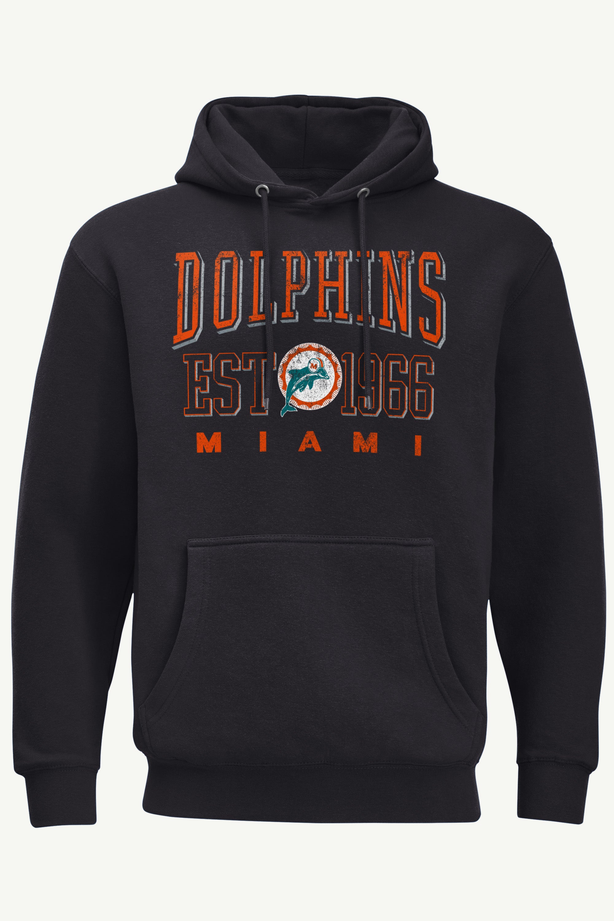 MENS MIAMI DOLPHINS RETRO HOODIE View 1 | Miami Dolphins
