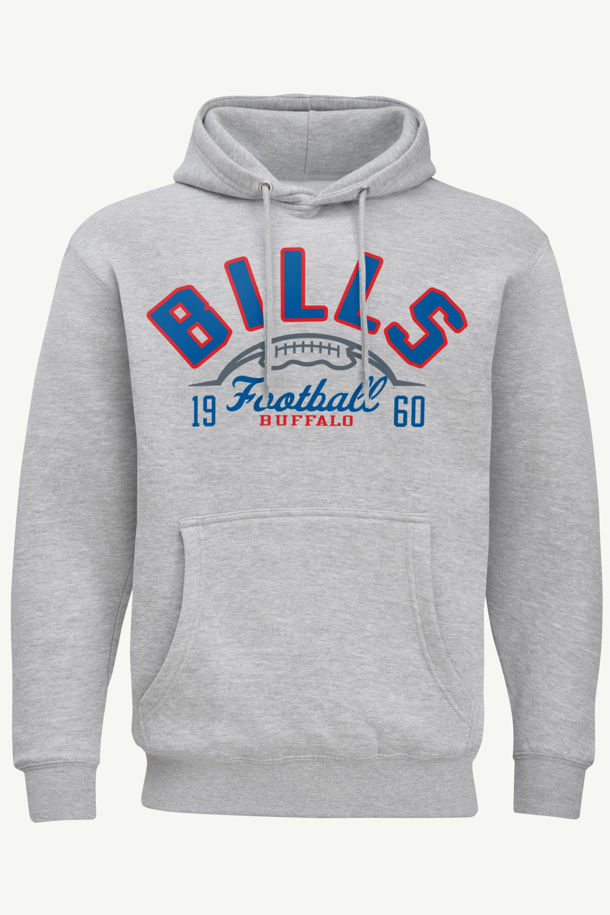 MENS BUFFALO BILLS HALF BALL HOODIE View 1 | Men's Hoodies