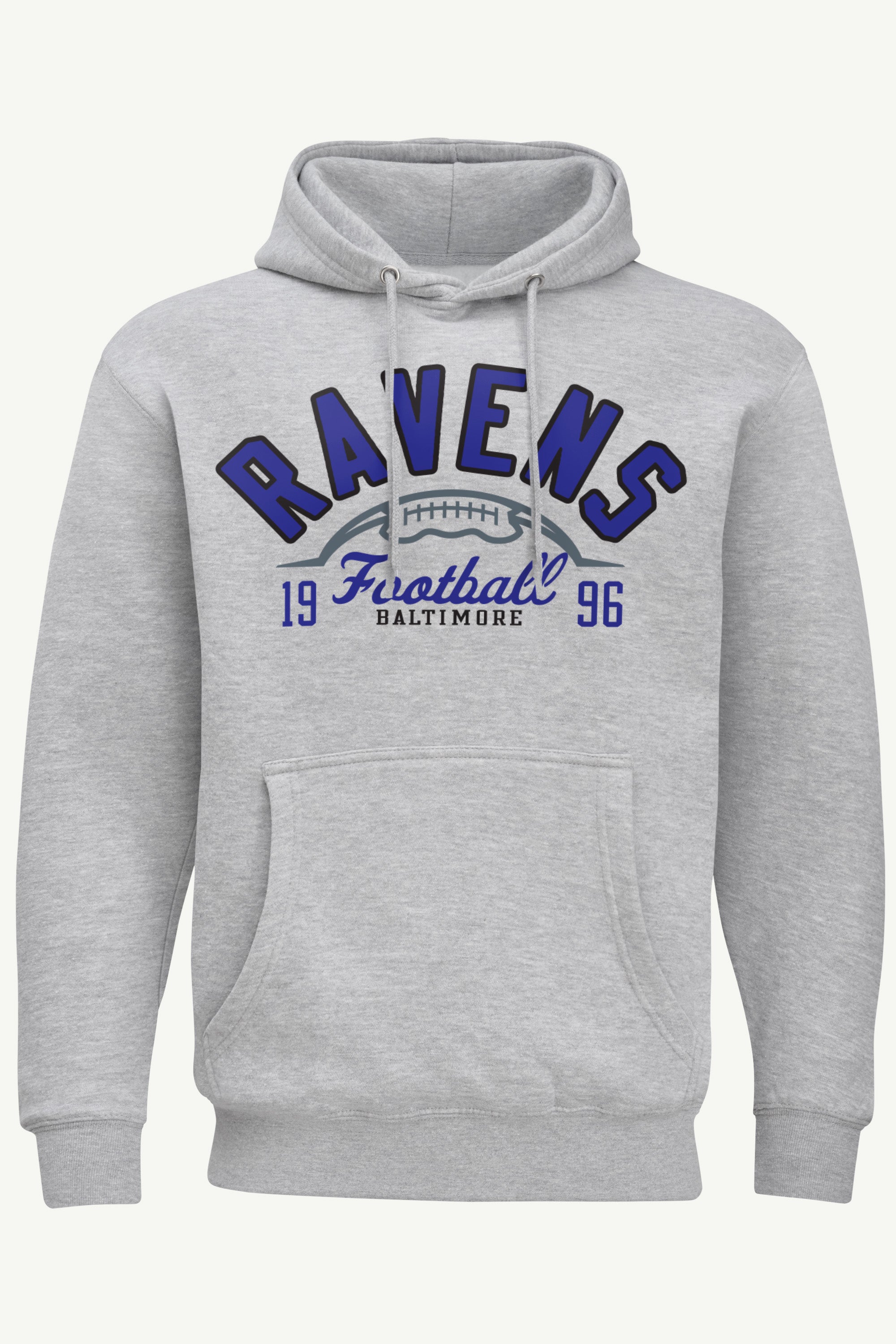MENS BALTIMORE RAVENS HALF BALL HOODIE View 1 | Baltimore Ravens
