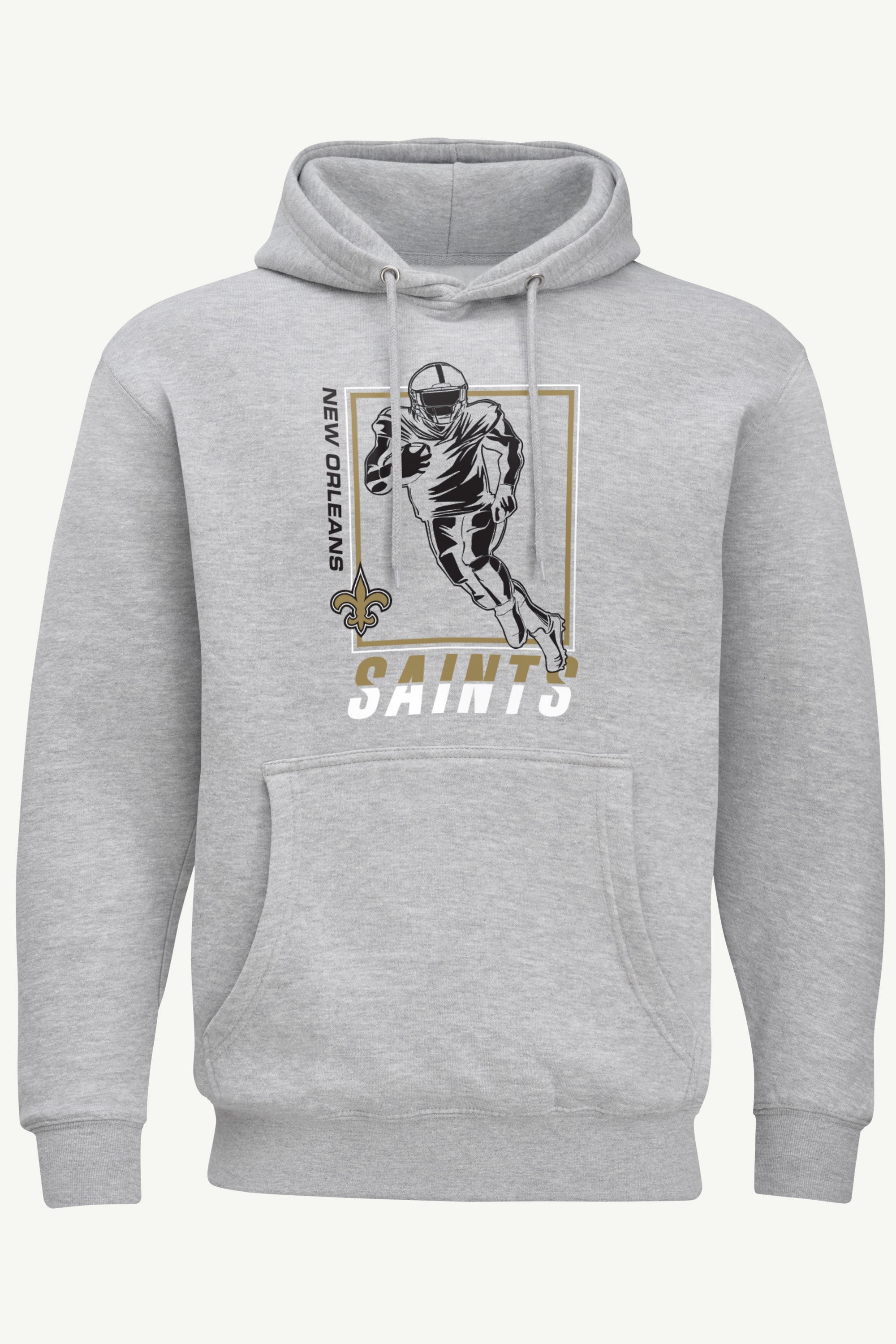 MENS NEW ORLEANS SAINTS PLAYER GRID HOODIE View 1 | NFL