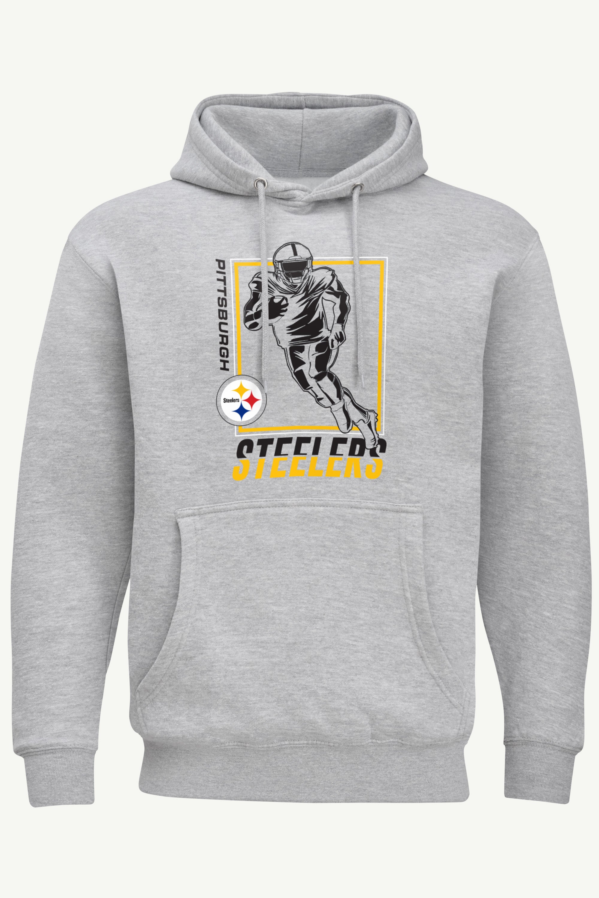 MENS PITTSBURGH STEELERS PLAYER GRID HOODIE View 1 | NFL
