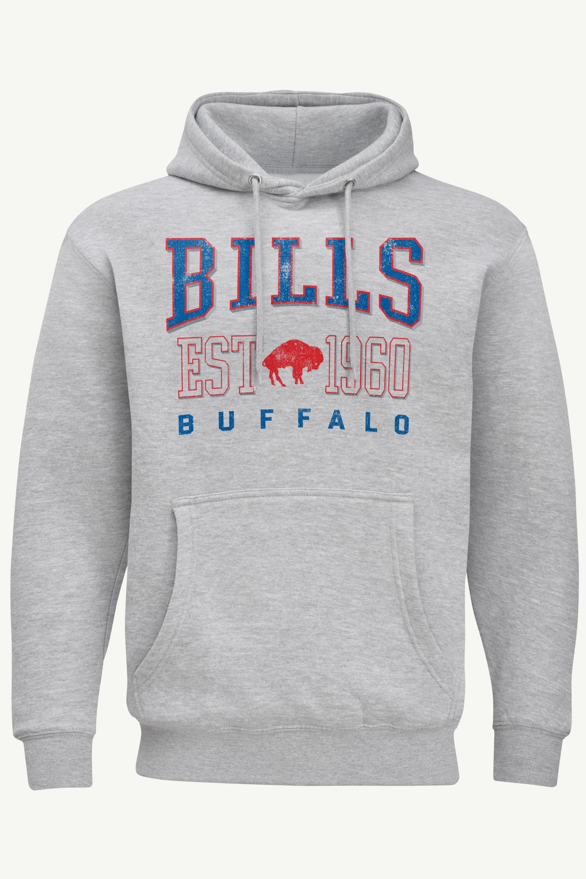 MENS BUFFALO BILLS RETRO HOODIE View 1