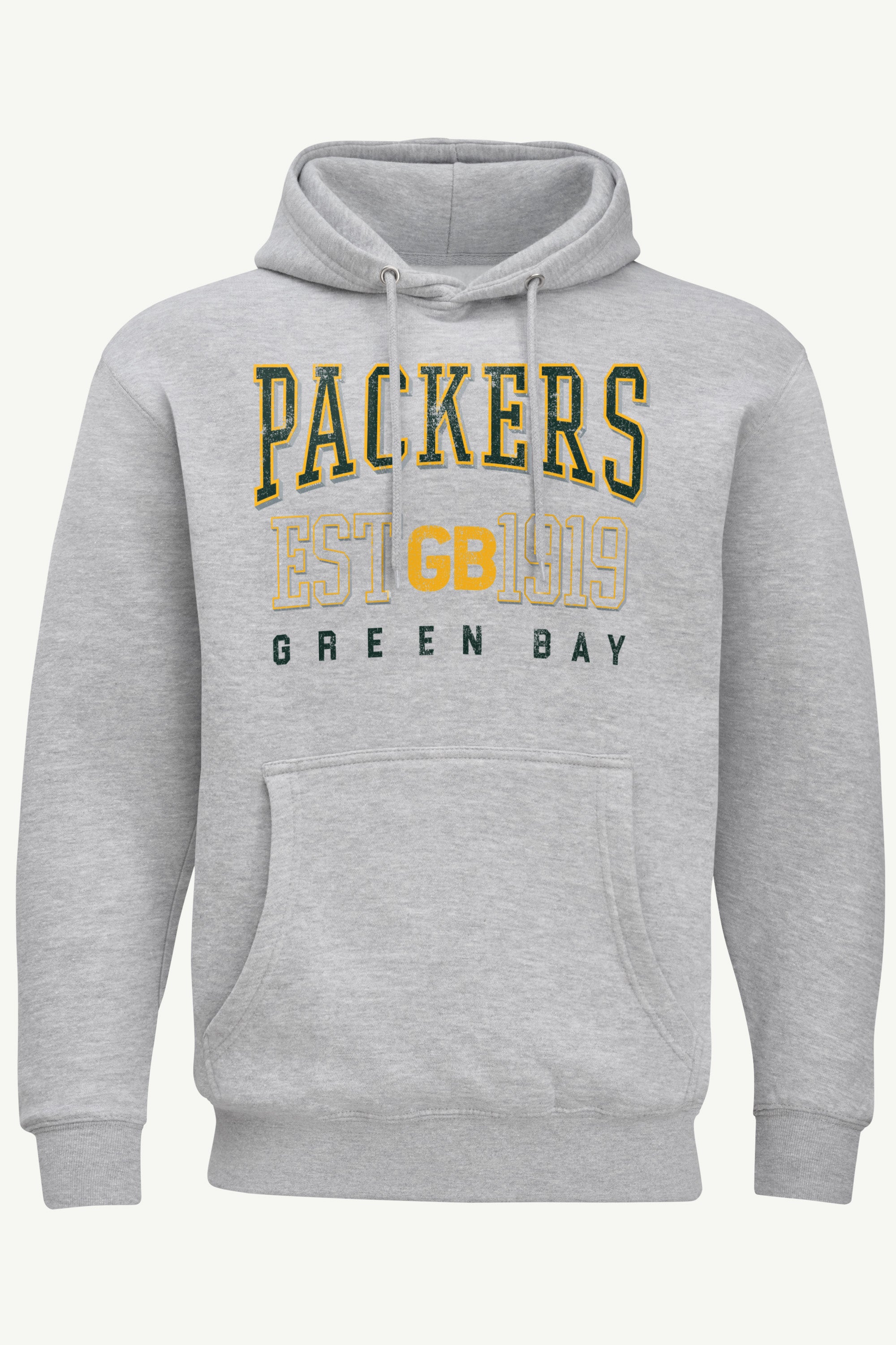 MENS GREEN BAY PACKERS RETRO HOODIE View 1