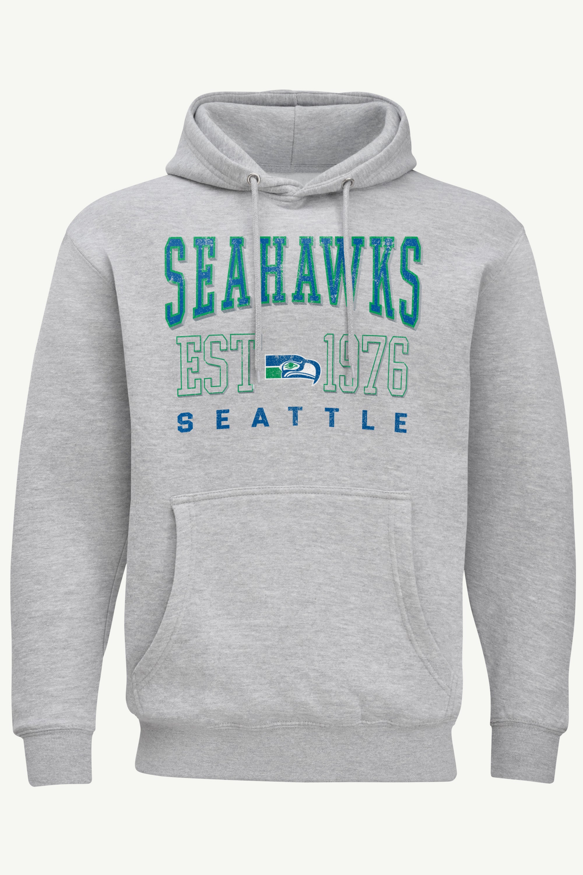 MENS SEATTLE SEAHAWKS RETRO HOODIE View 1 | Men's Hoodies
