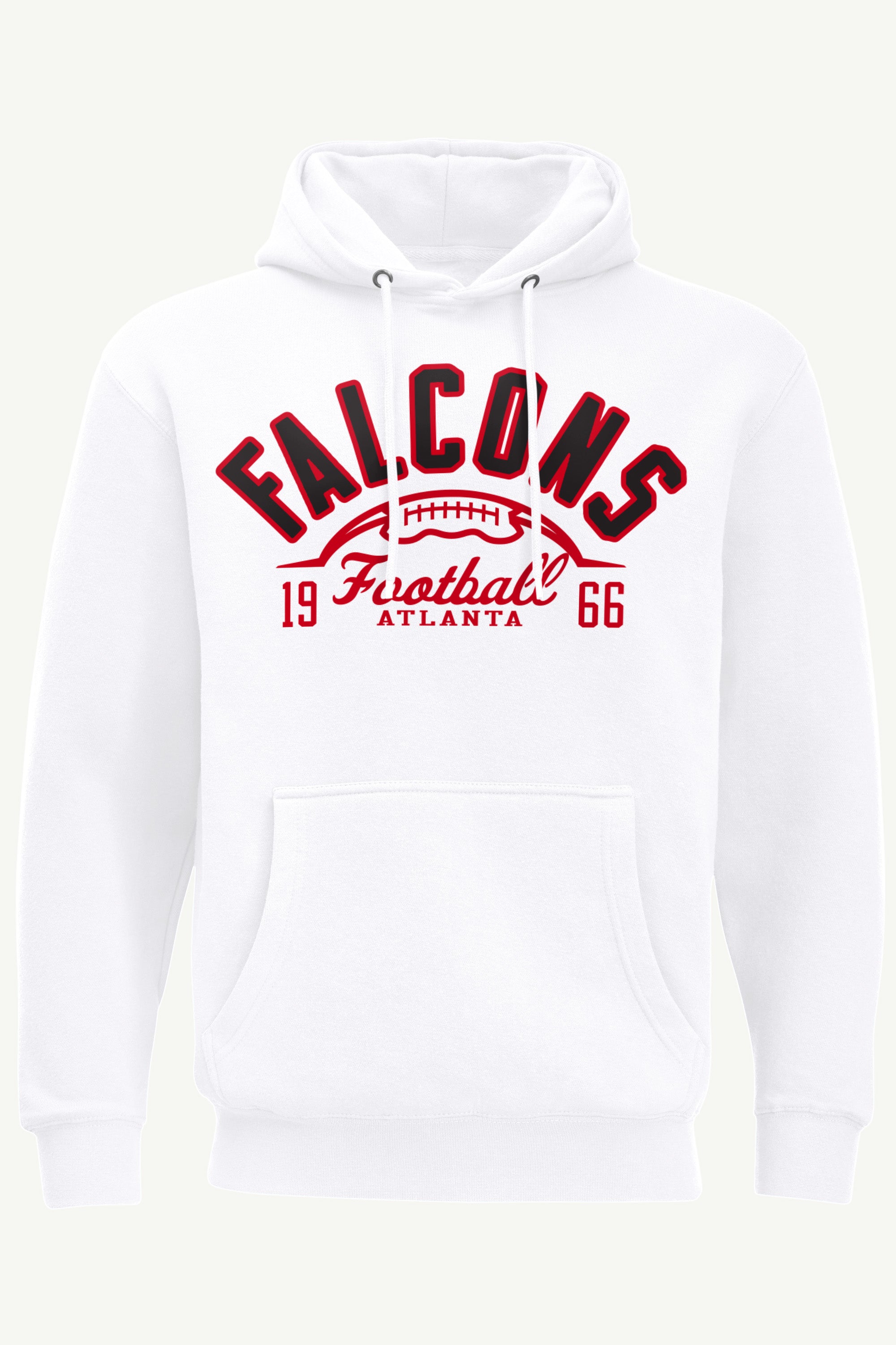 MENS ATLANTA FALCONS HALF BALL HOODIE View 1