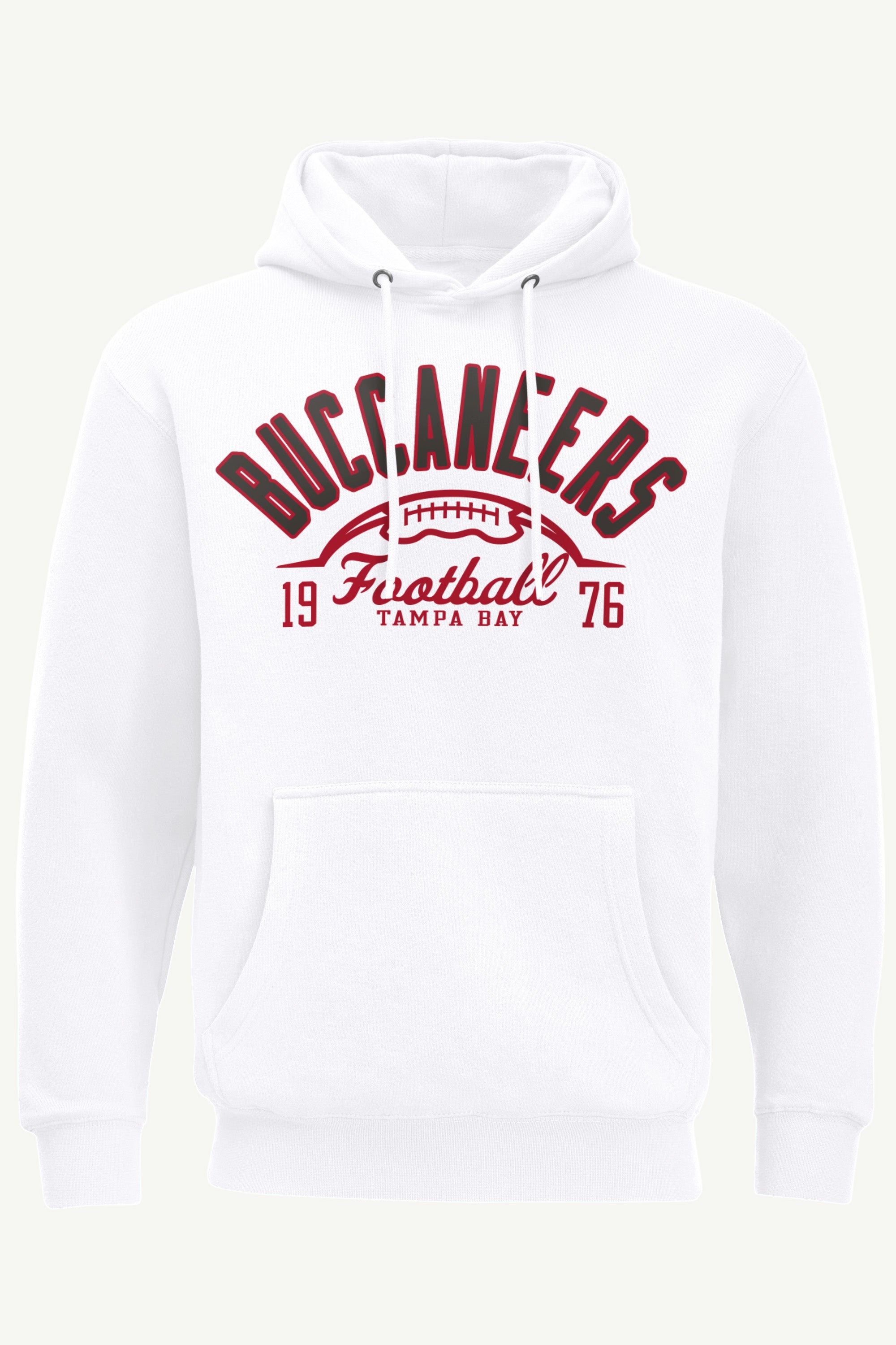 MENS TAMPA BAY BUCCANEERS HALF BALL HOODIE View 1