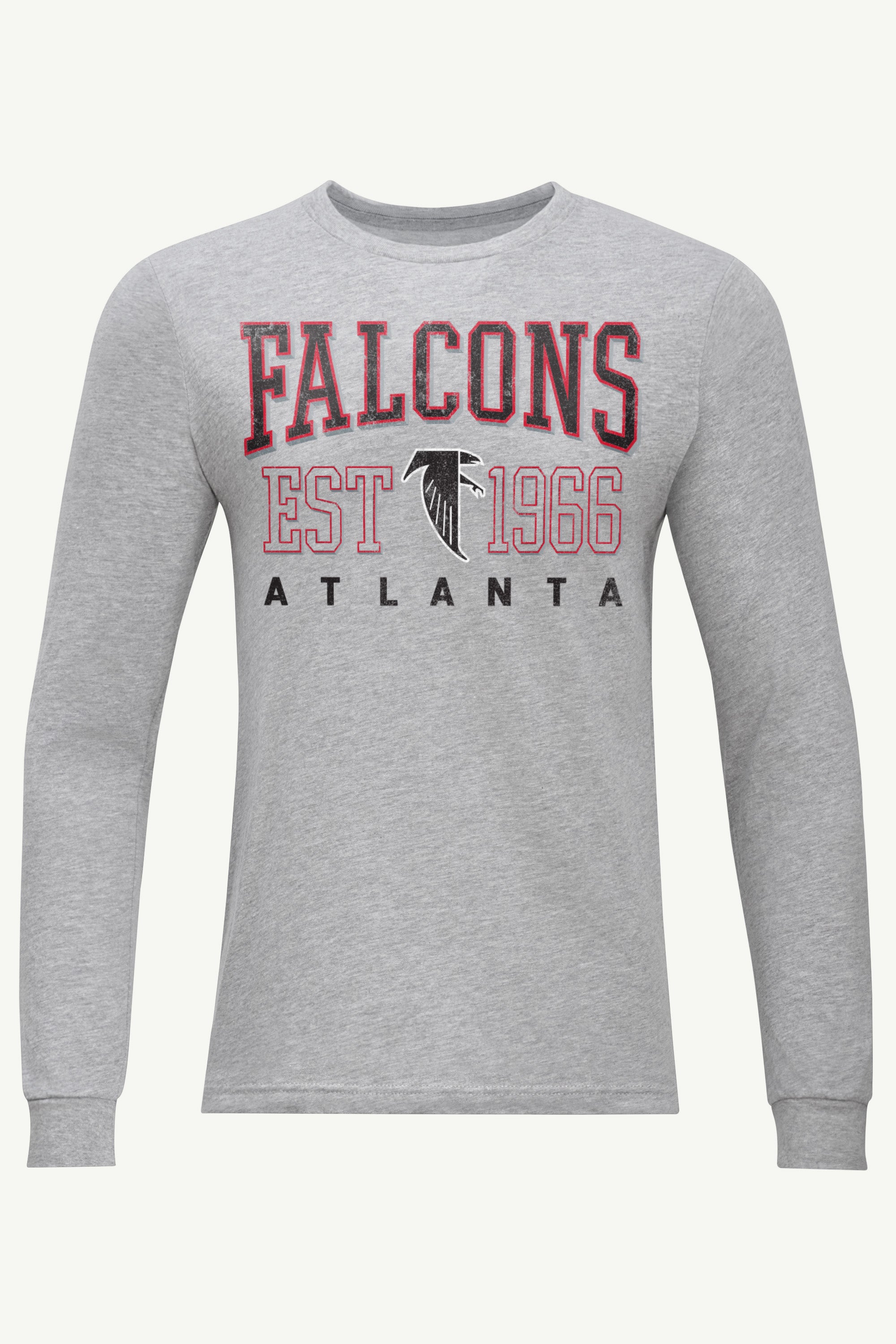MENS ATLANTA FALCONS RETRO LONG SLEEVE T SHIRT View 1 | NFL