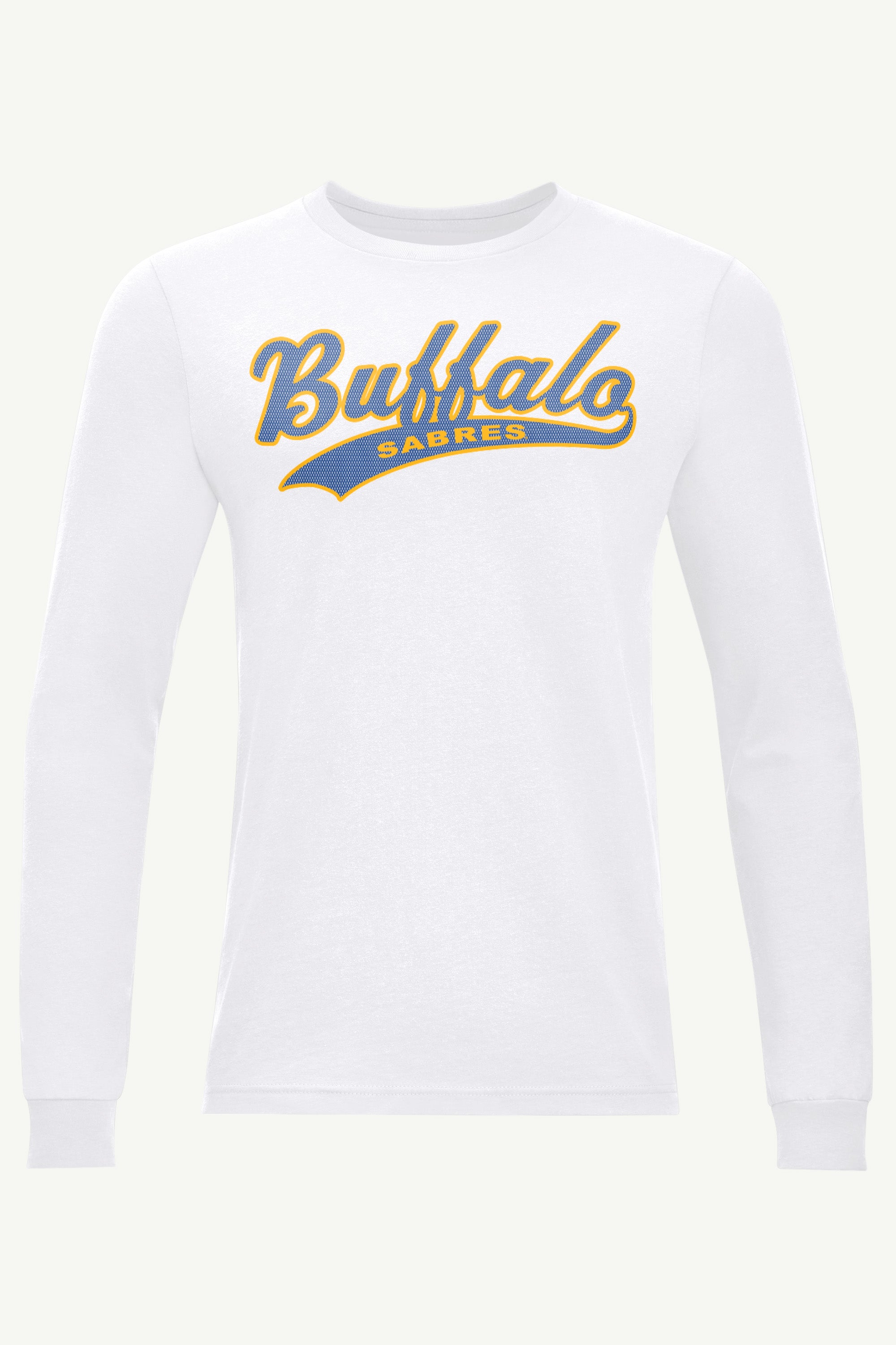 MENS BUFFALO SABRES TAILSWEEP LONG SLEEVE T SHIRT View 1 | Buffalo Sabres