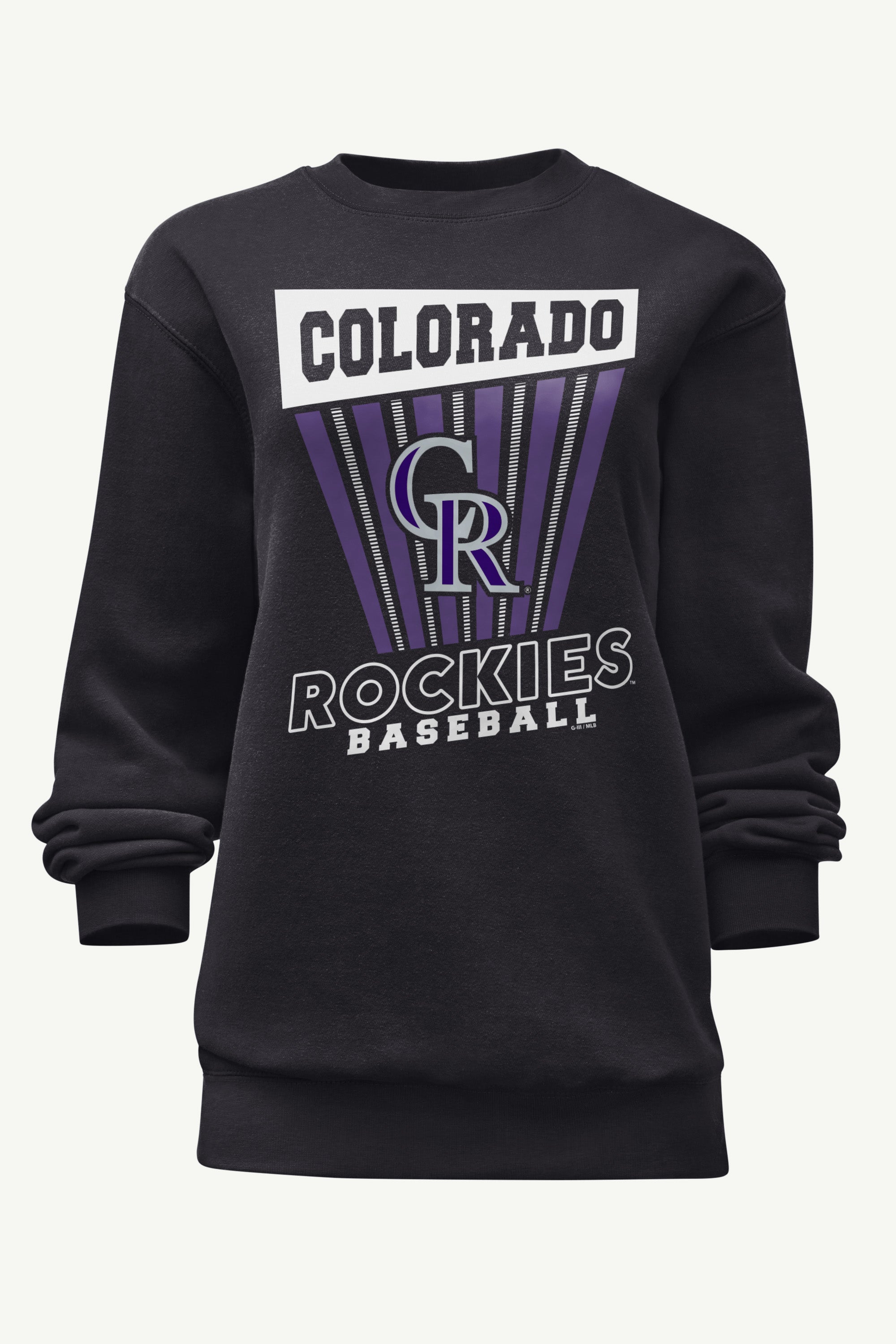 WOMENS COLORADO ROCKIES POSTER PRINT SWEATSHIRT View 1 | Products