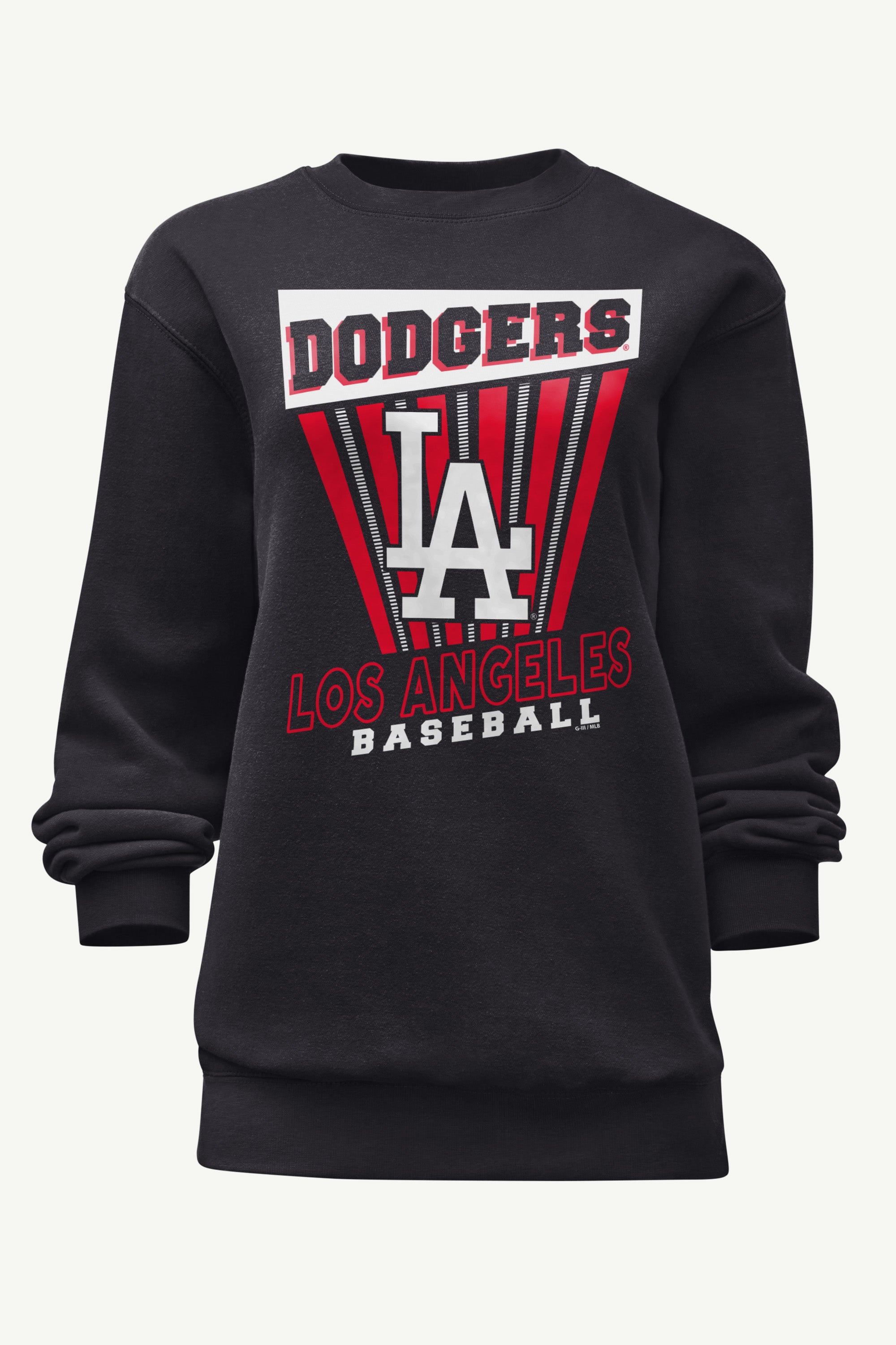 WOMENS LOS ANGELES DODGERS POSTER PRINT SWEATSHIRT View 1 | MLB WOMENS LOS ANGELES DODGERS POSTER PRINT SWEATSHIRT View 1 | MLB