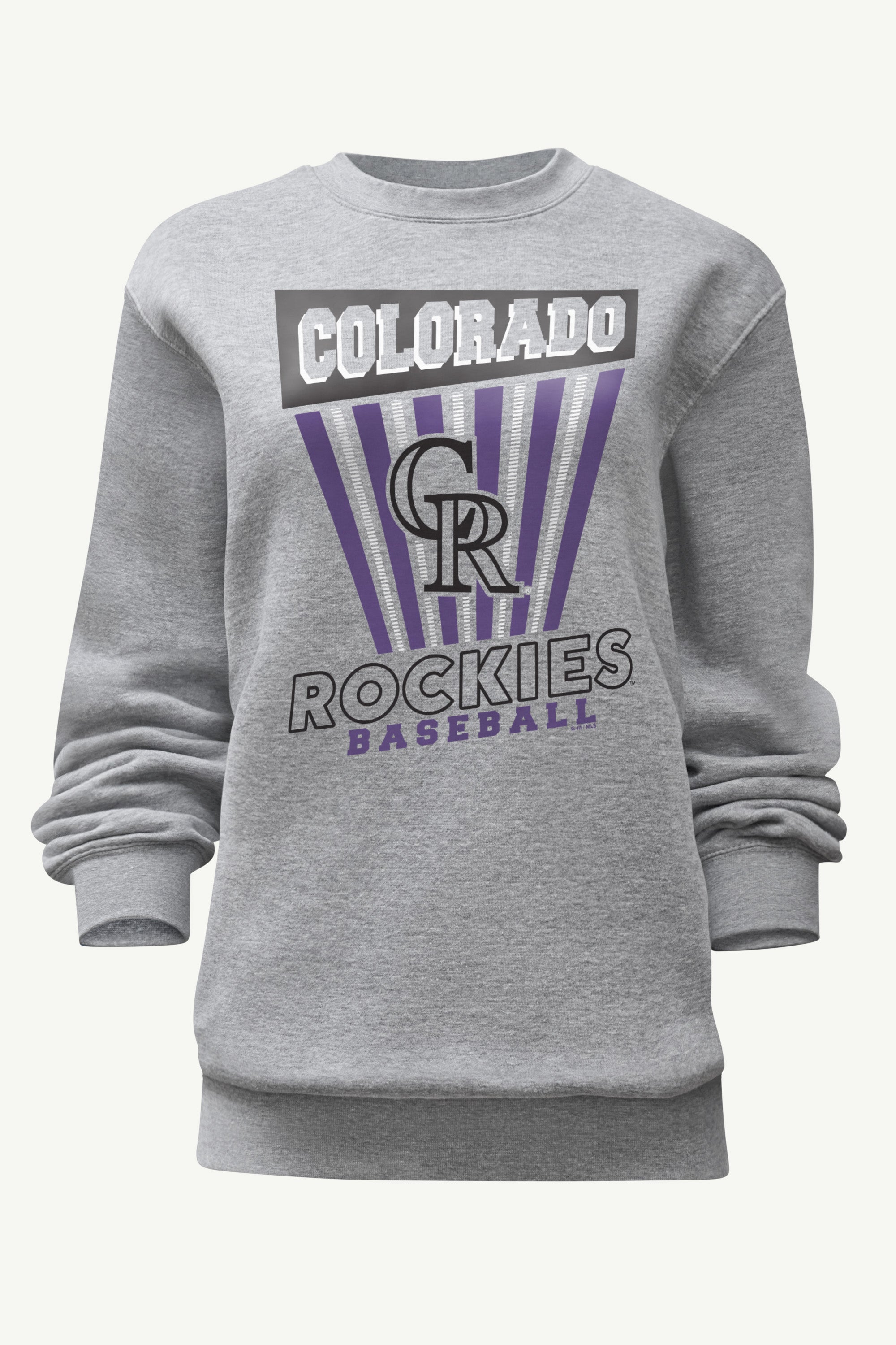 WOMENS COLORADO ROCKIES POSTER PRINT SWEATSHIRT View 1 | Products
