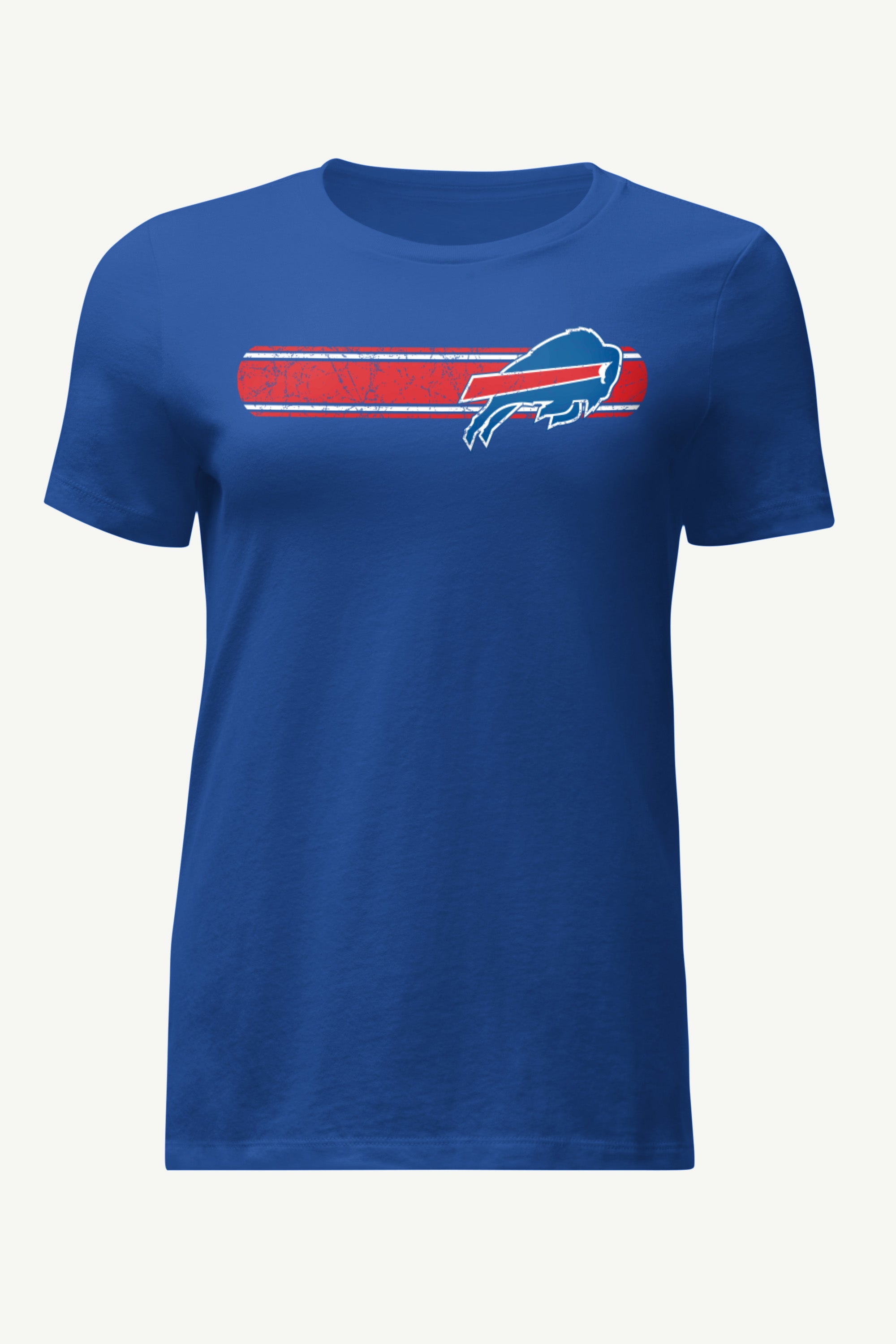WOMENS BUFFALO BILLS STRIPE T SHIRT View 1 | NFL WOMENS BUFFALO BILLS STRIPE T SHIRT View 1 | NFL