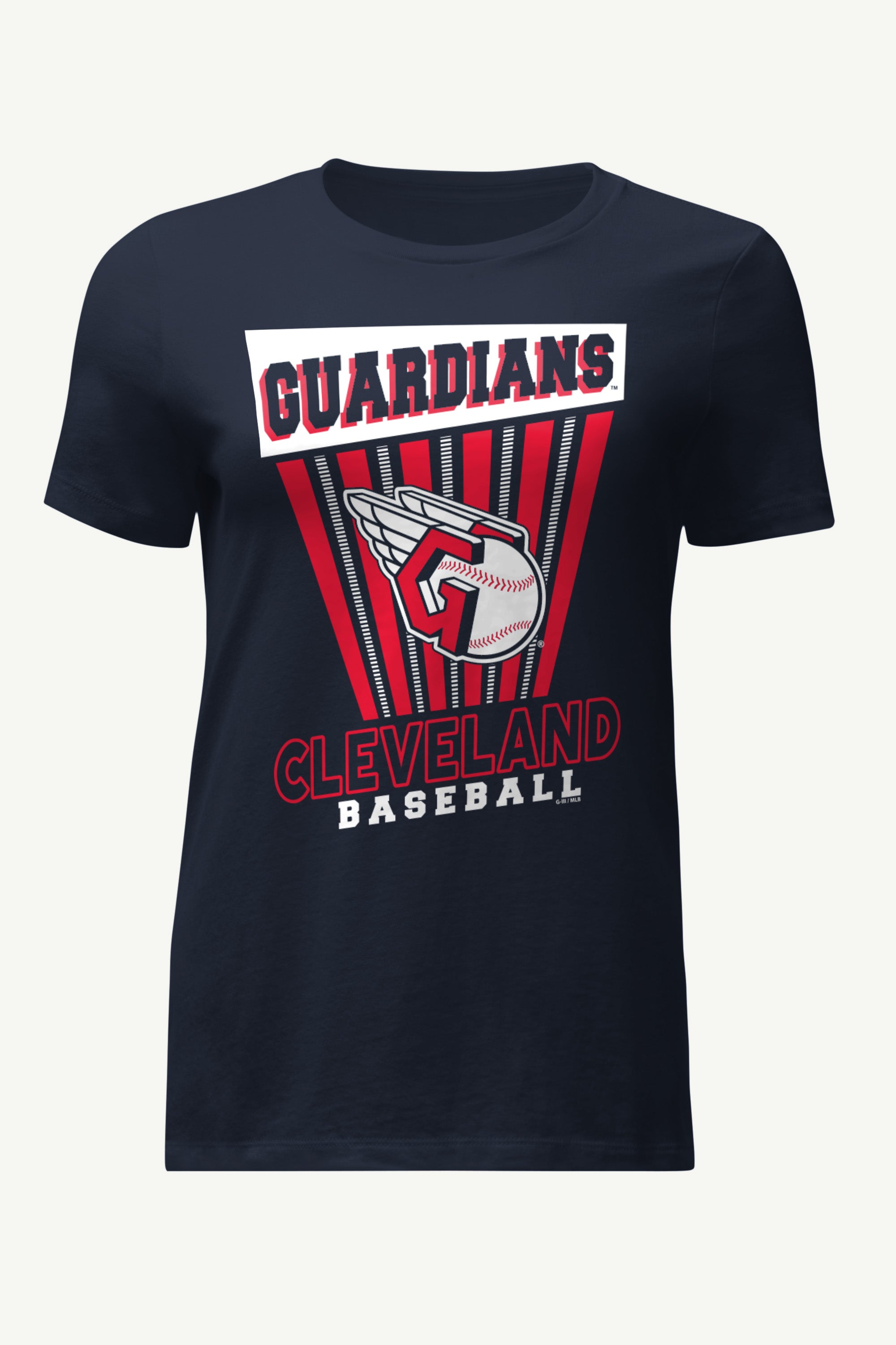 WOMENS CLEVELAND GUARDIANS POSTER PRINT T SHIRT View 1 | Products
