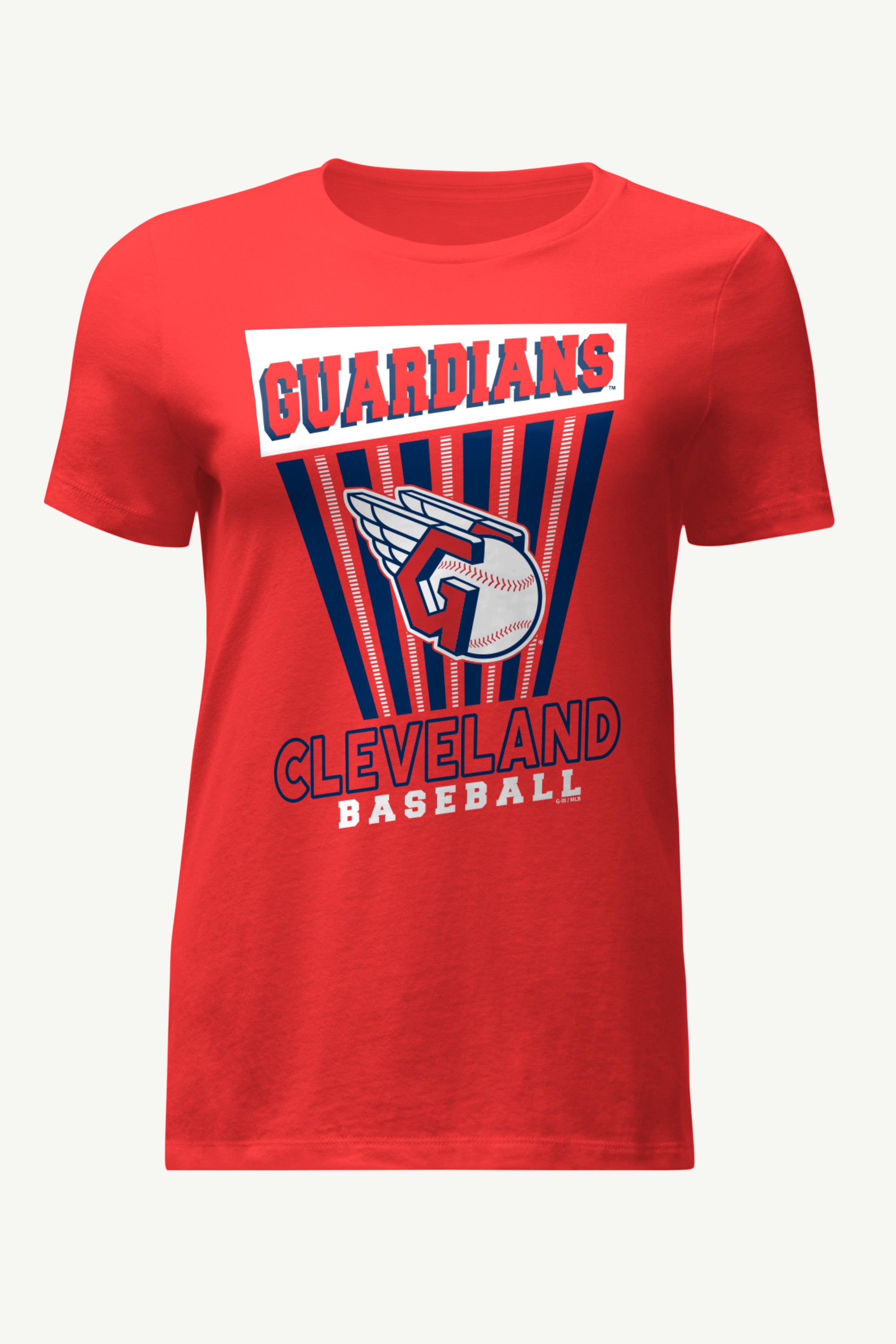 WOMENS CLEVELAND GUARDIANS POSTER PRINT T SHIRT View 1 | Products