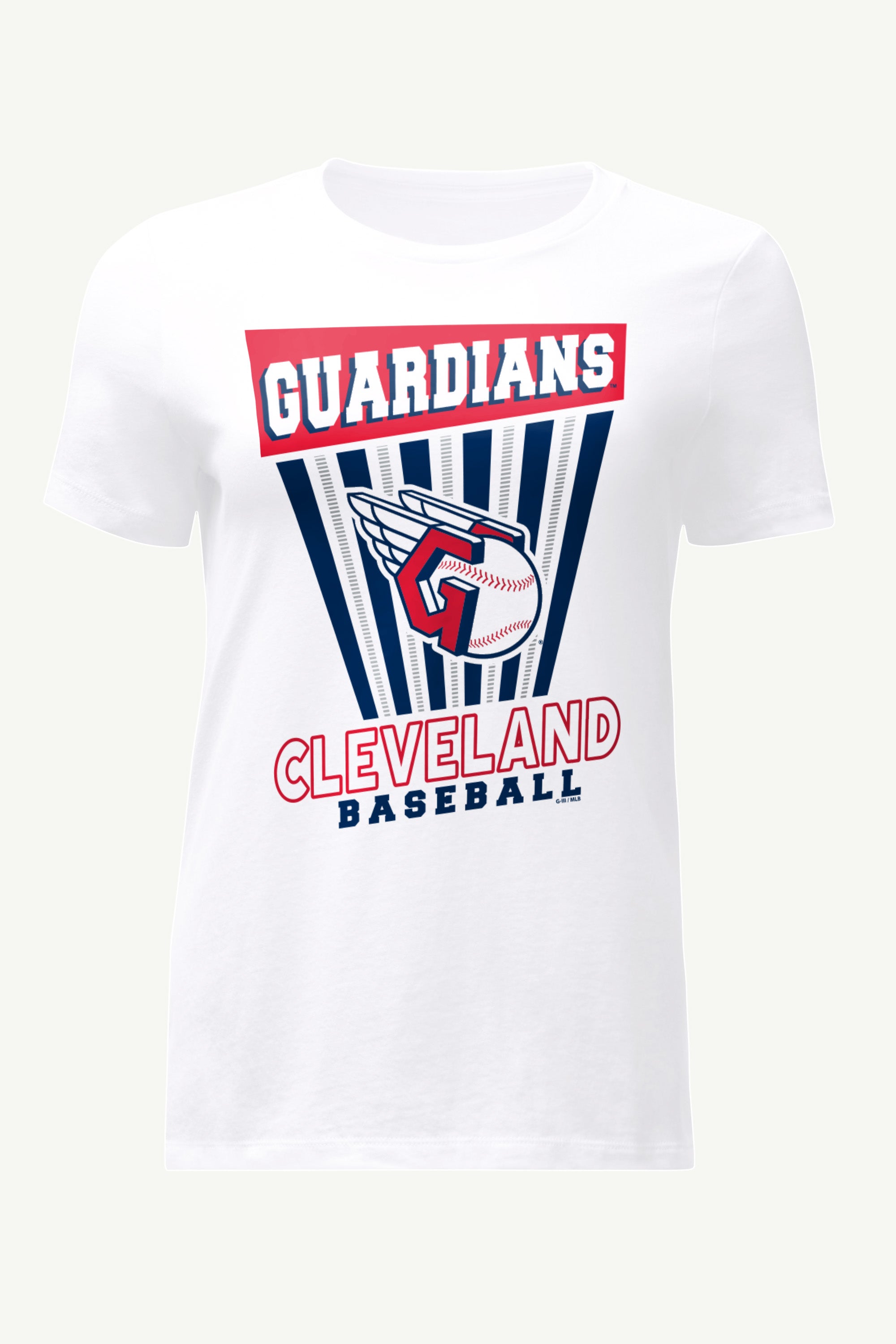 WOMENS CLEVELAND GUARDIANS POSTER PRINT T SHIRT View 1 | Products