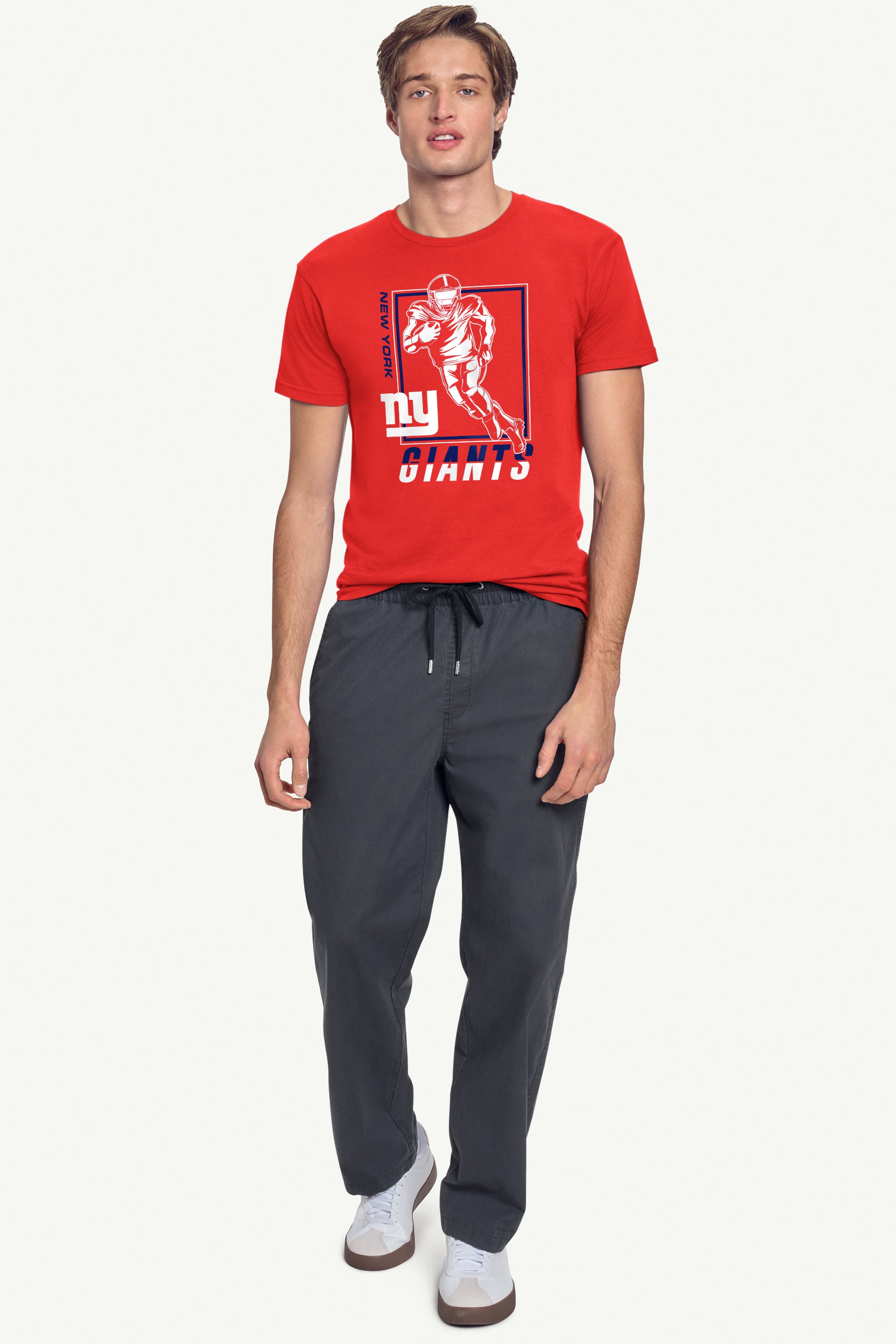 MENS NEW YORK GIANTS PLAYER GRID T SHIRT View 2 | New York Giants