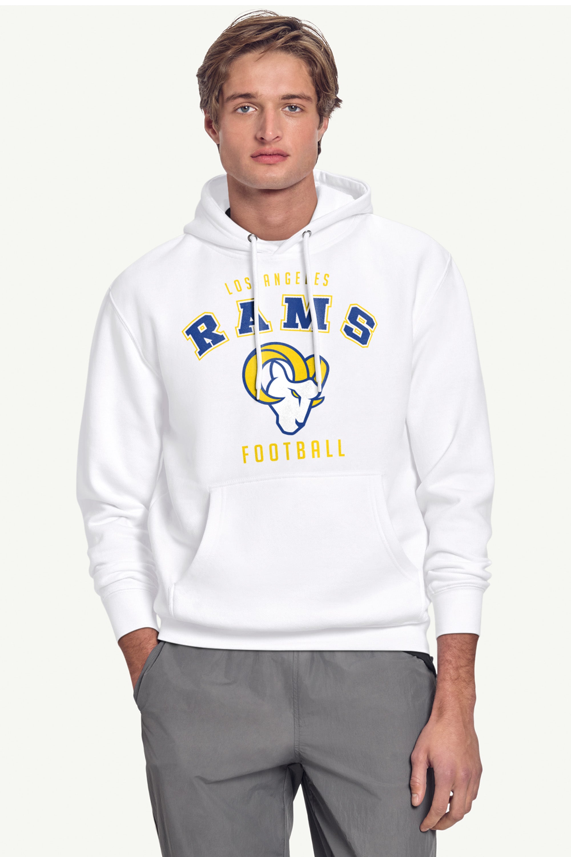 MENS LOS ANGELES RAMS HOODIE View 2 | Los Angeles Rams