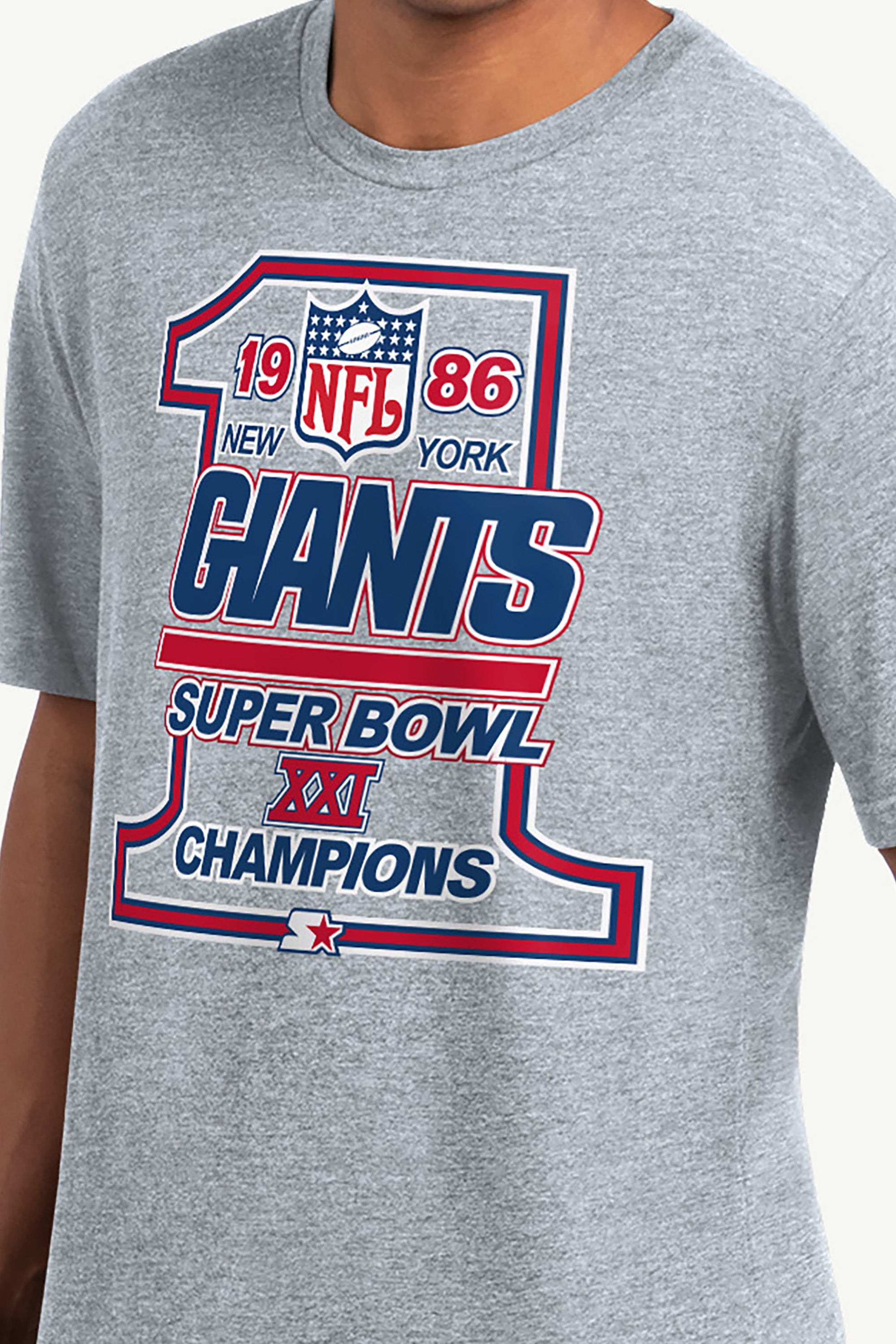 MENS NEW YORK GIANTS 40TH ANNIVERSARY T SHIRT View 2 | New York Giants