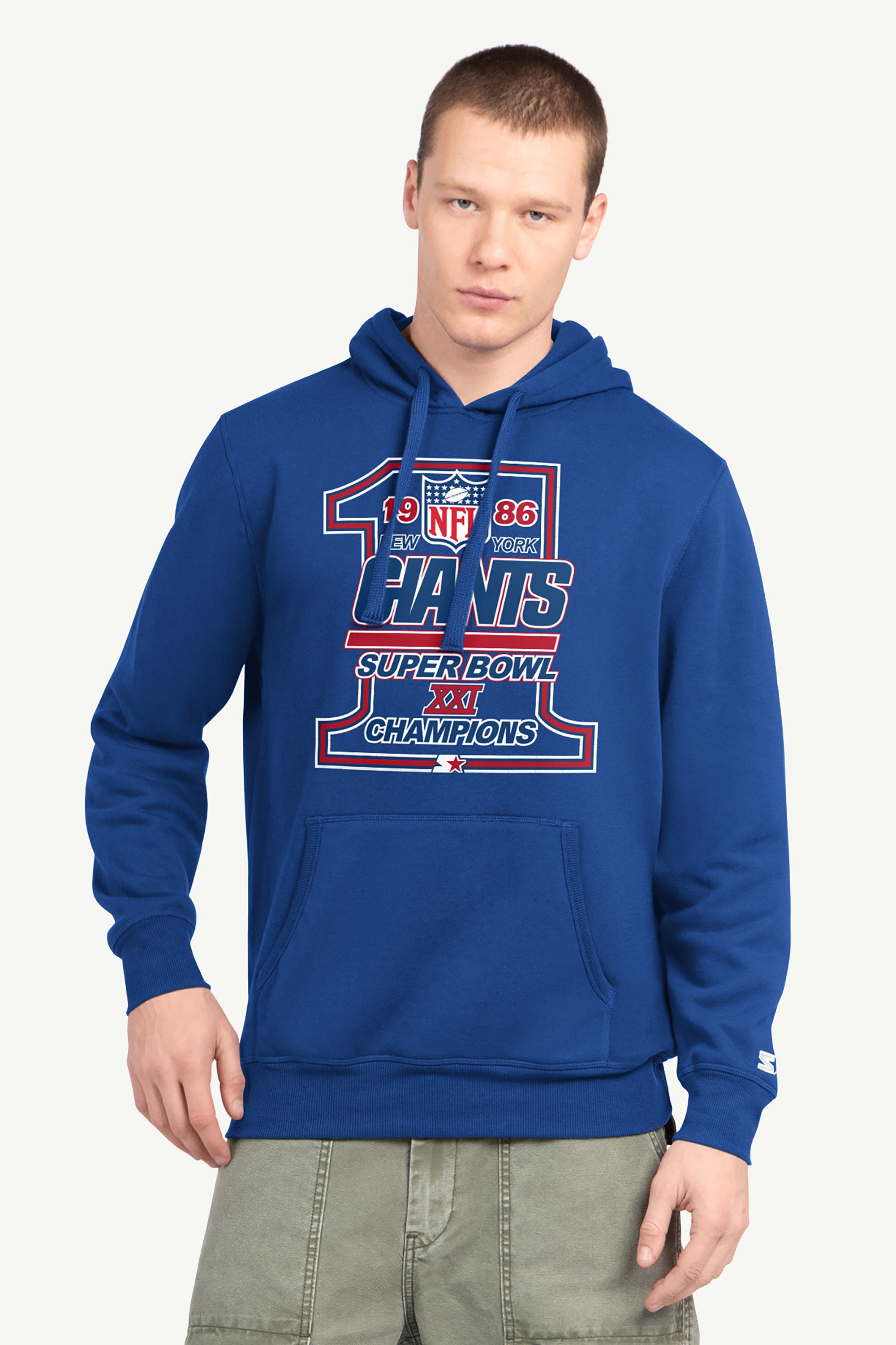 MENS NEW YORK GIANTS 40TH ANNIVERSARY HOODIE View 1 | New York Giants