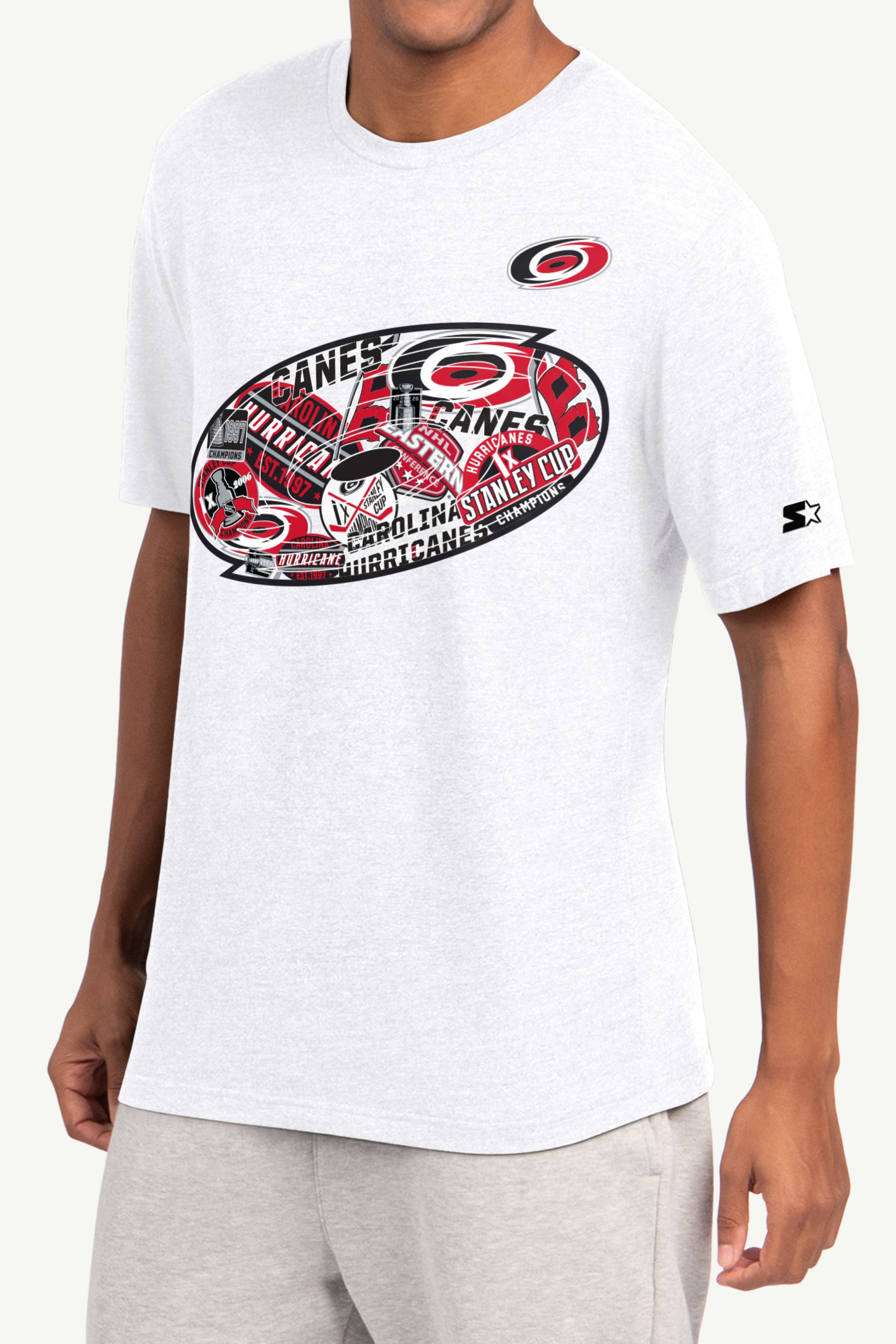 MENS CAROLINA HURRICANES NHL STANLEY CUP CHAMPS T SHIRT View 3