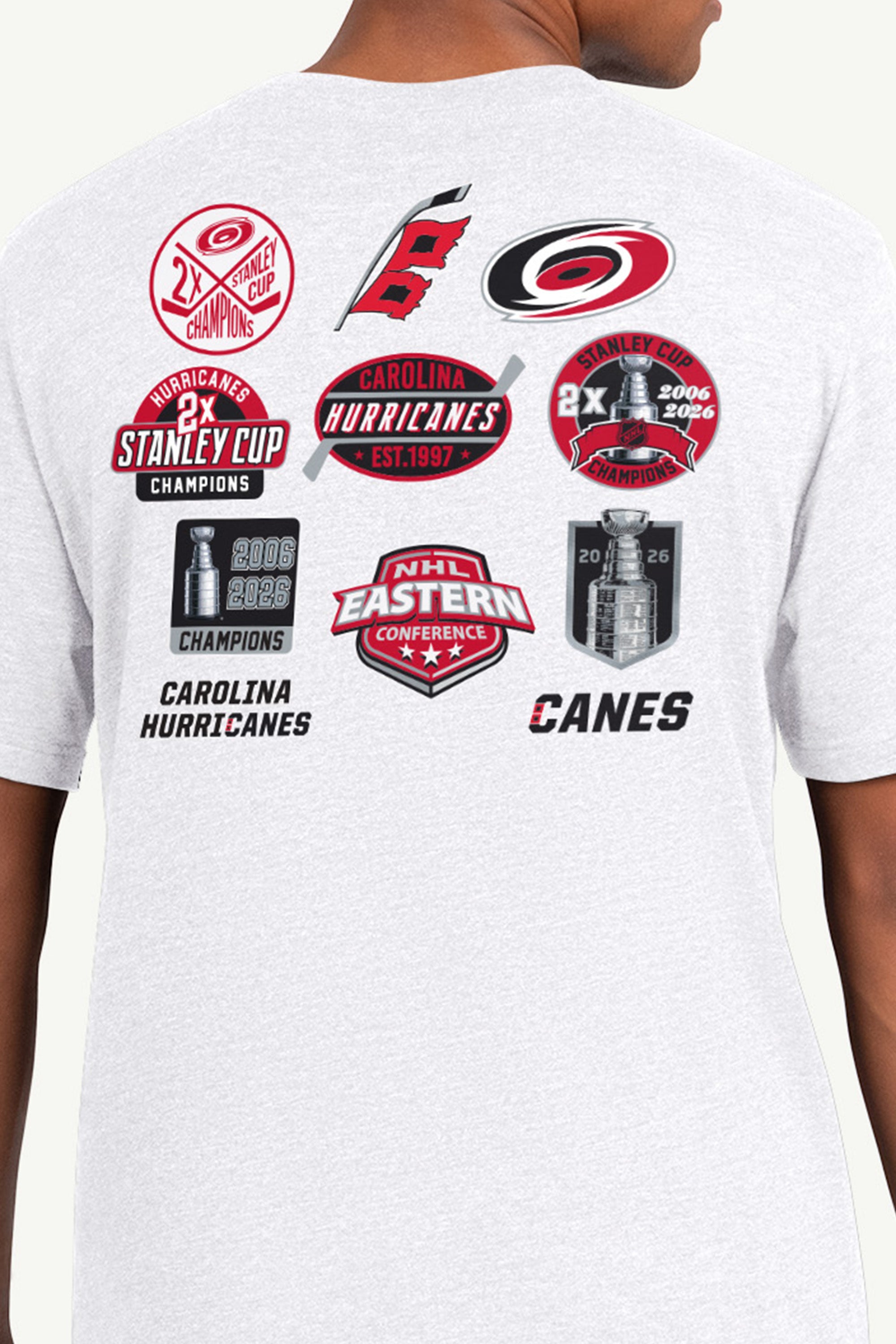 MENS CAROLINA HURRICANES NHL STANLEY CUP CHAMPS T SHIRT View 3