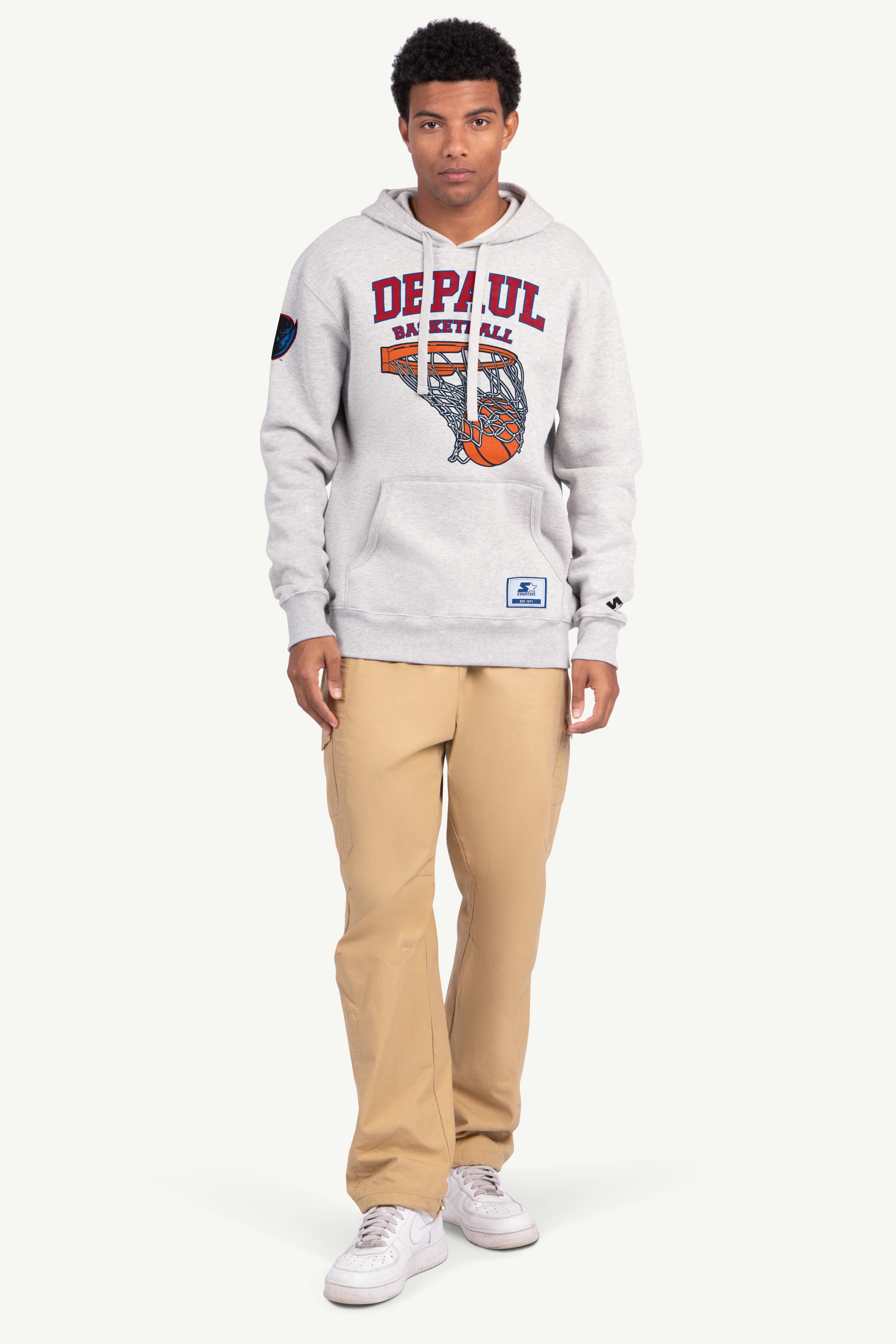 MENS DEPAUL BLUE DEMONS HOODIE View 3