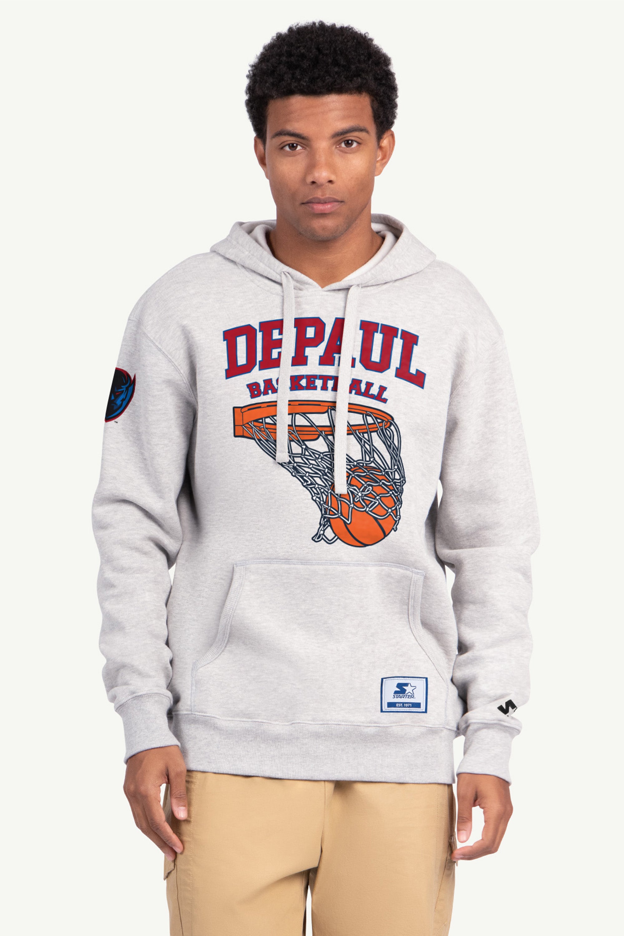 MENS DEPAUL BLUE DEMONS HOODIE View 1