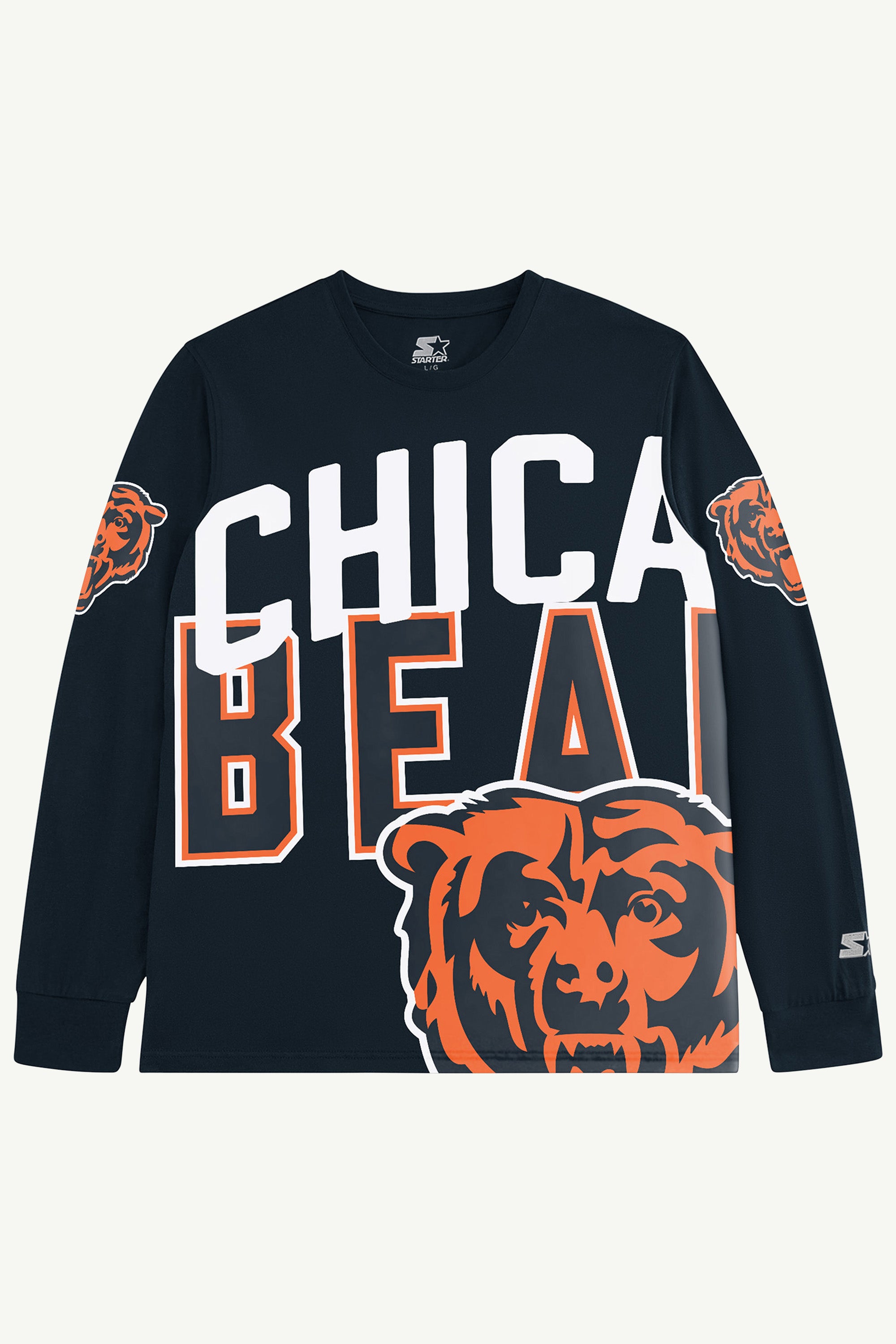 CHICAGO BEARS CLUTCH HIT LONG SLEEVE GRAPHIC TEE View 1 | Products