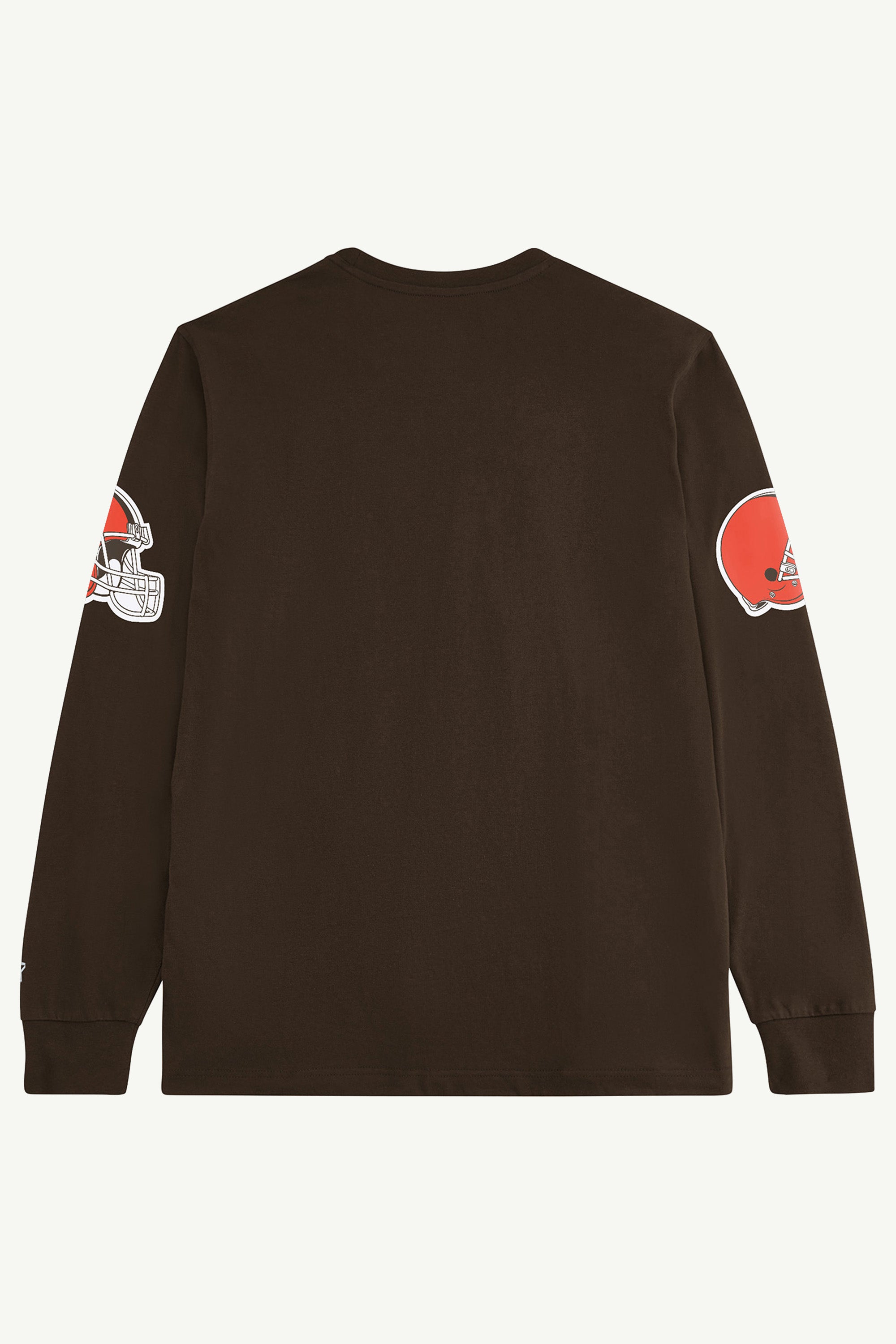 CLEVELAND BROWNS CLUTCH HIT LONG SLEEVE GRAPHIC TEE View 2 | Cleveland Browns