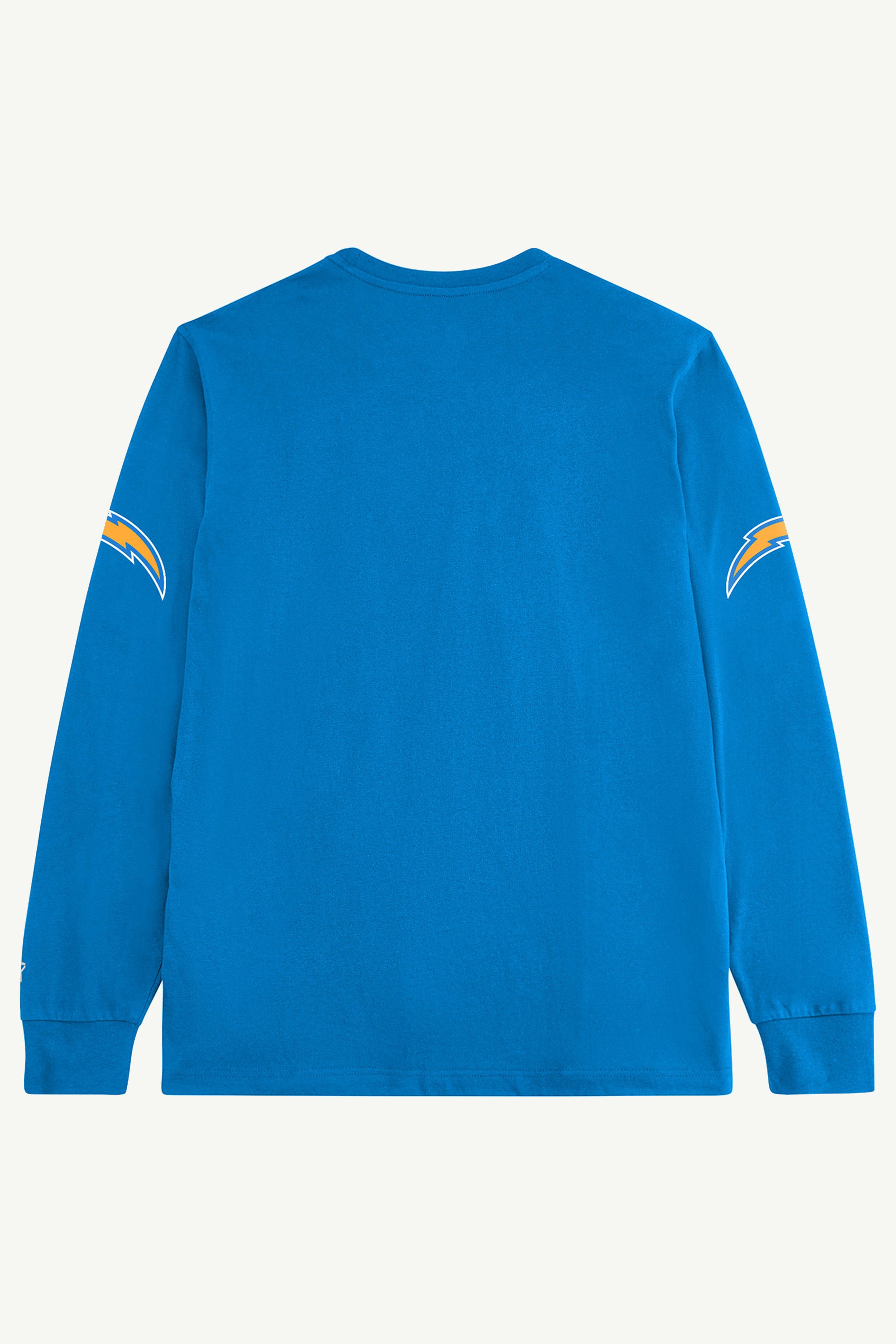 MENS LOS ANGELES CHARGERS CLUTCH HIT LONG SLEEVE GRAPHIC TEE View 2