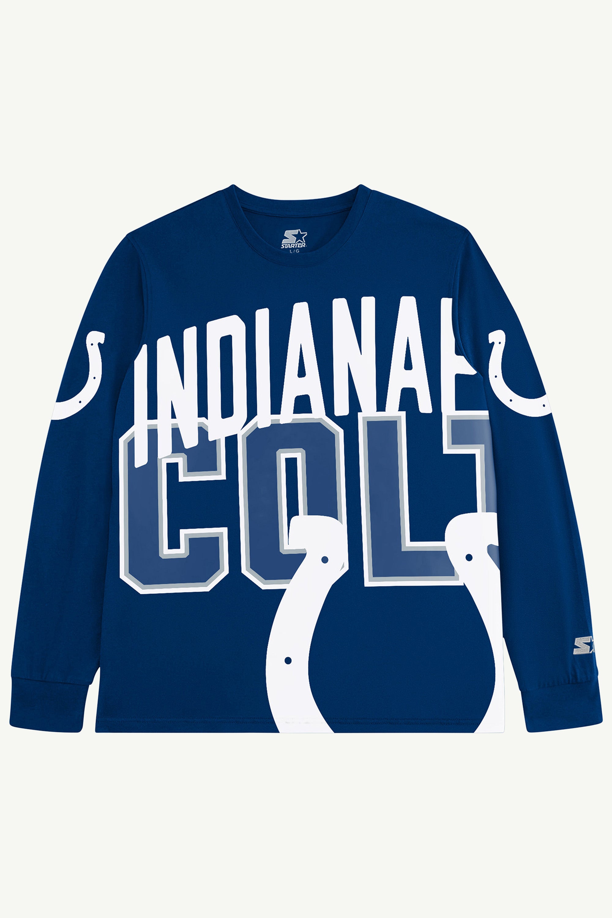 INDIANAPOLIS COLTS CLUTCH HIT LONG SLEEVE GRAPHIC TEE View 1