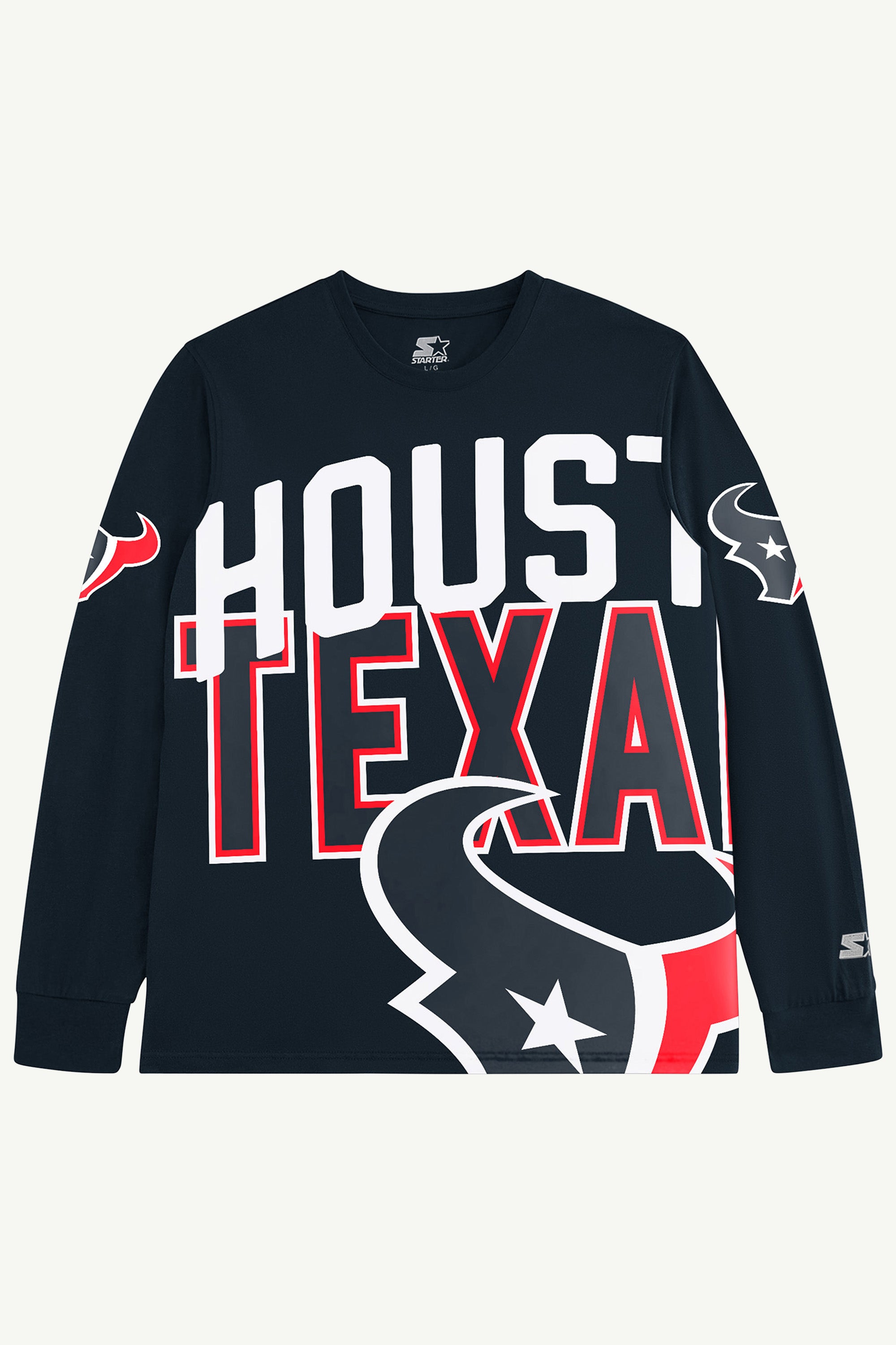 HOUSTON TEXANS CLUTCH HIT LONG SLEEVE GRAPHIC TEE View 1 | Products