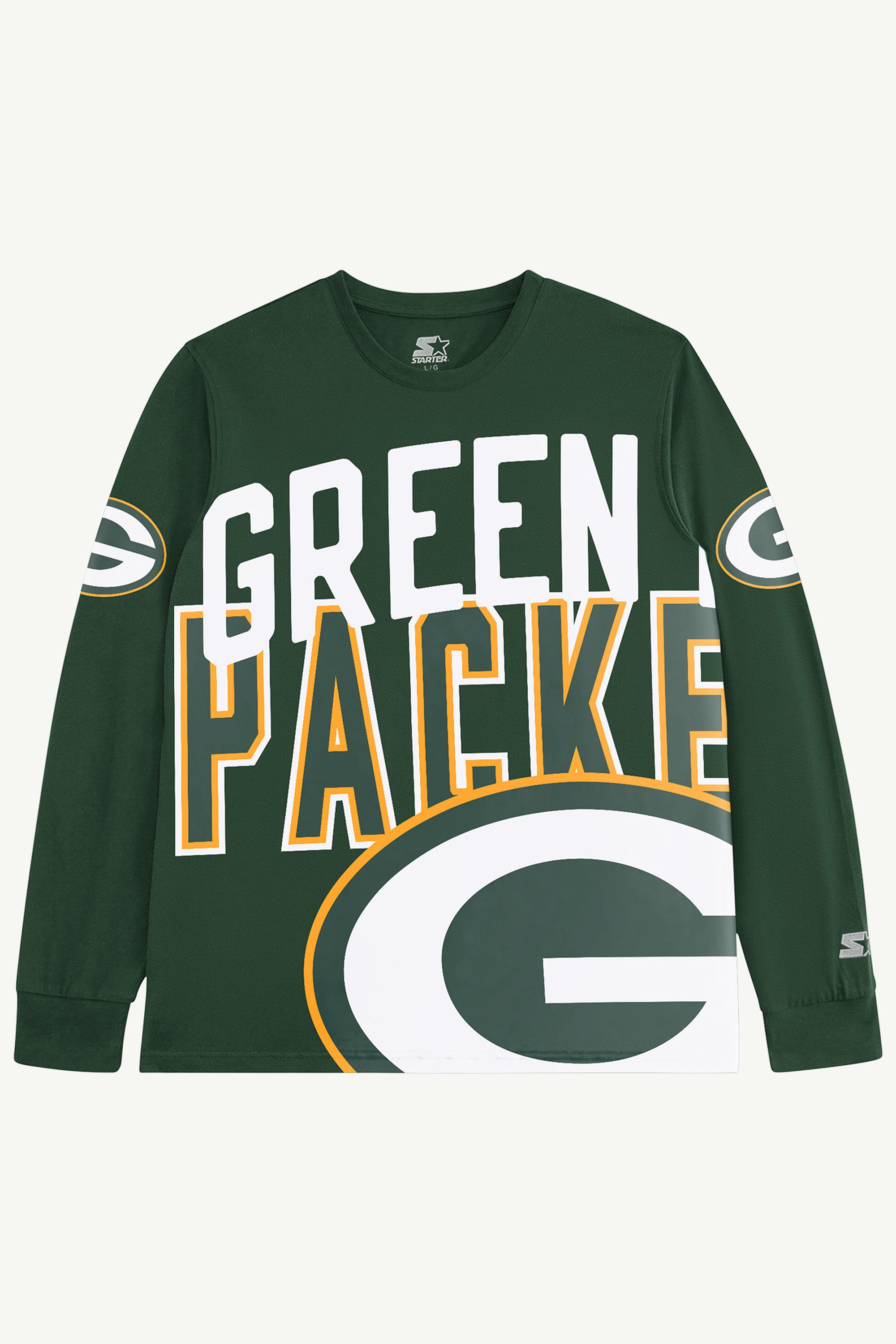 GREEN BAY PACKERS CLUTCH HIT LONG SLEEVE GRAPHIC TEE View 1 | Products