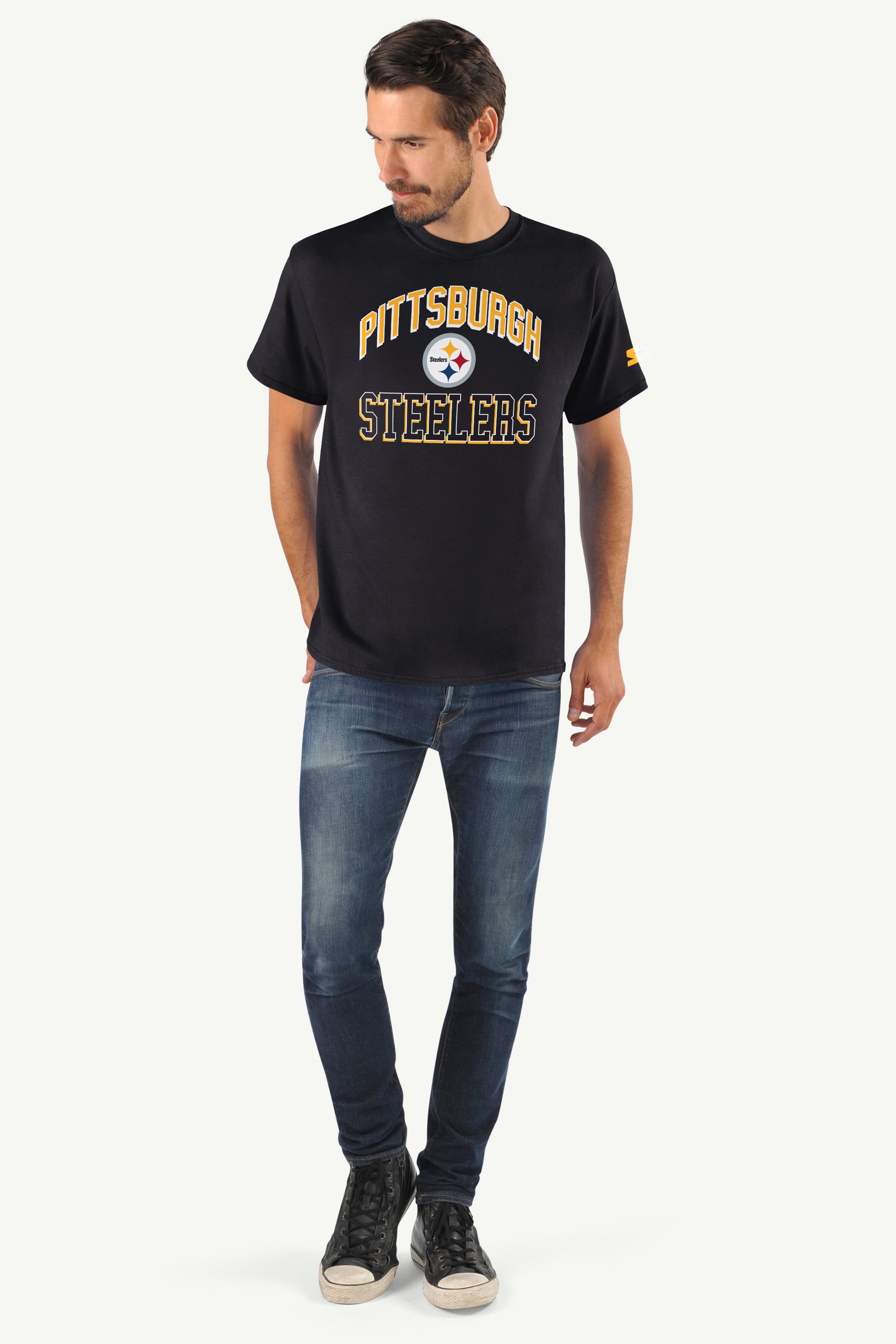 MENS PITTSBURGH STEELERS SHORT SLEEVE T SHIRT View 3 | Men's T-Shirts