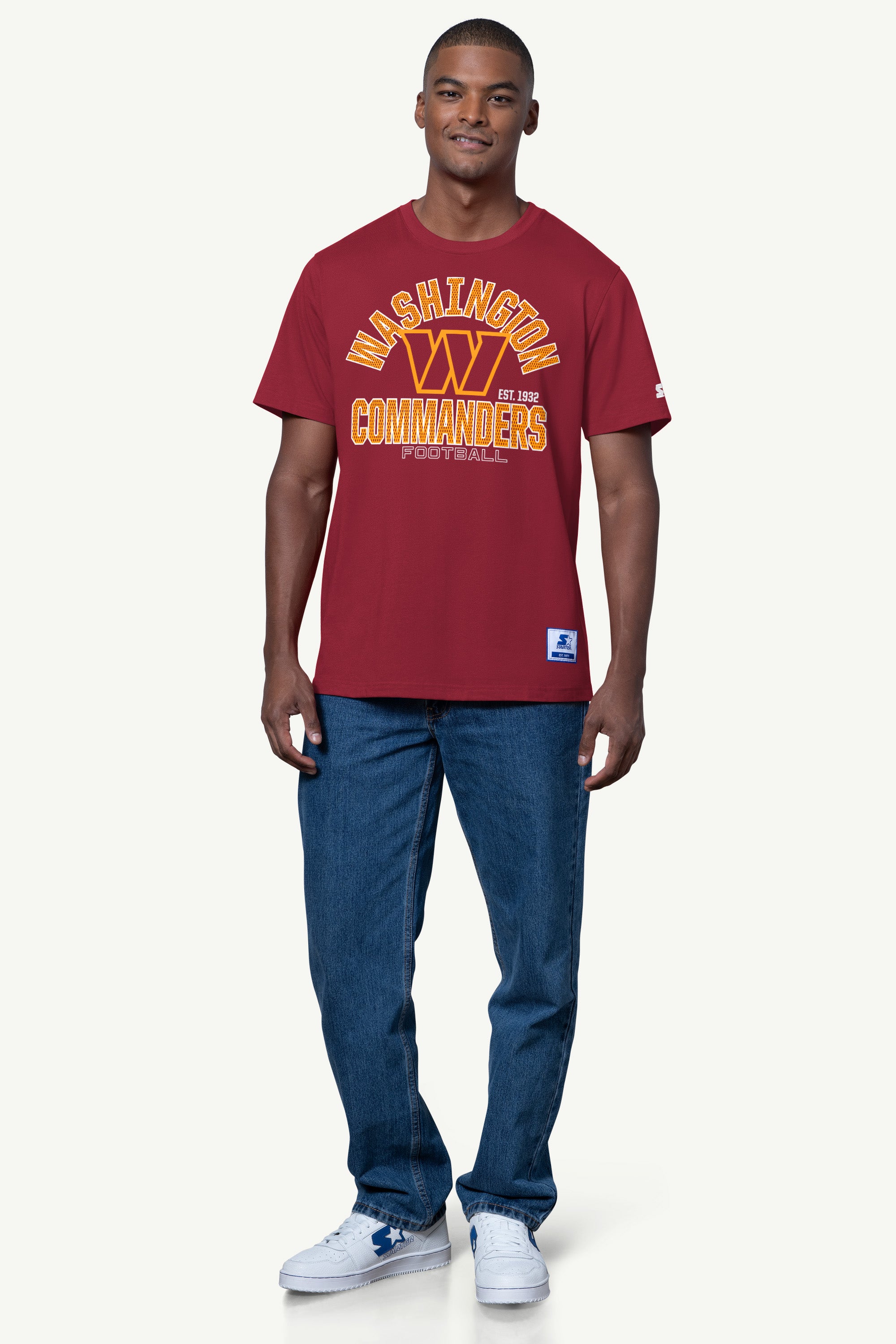 MENS WASHINGTON COMMANDERS SHORT SLEEVE T SHIRT View 3 | Washington Commanders