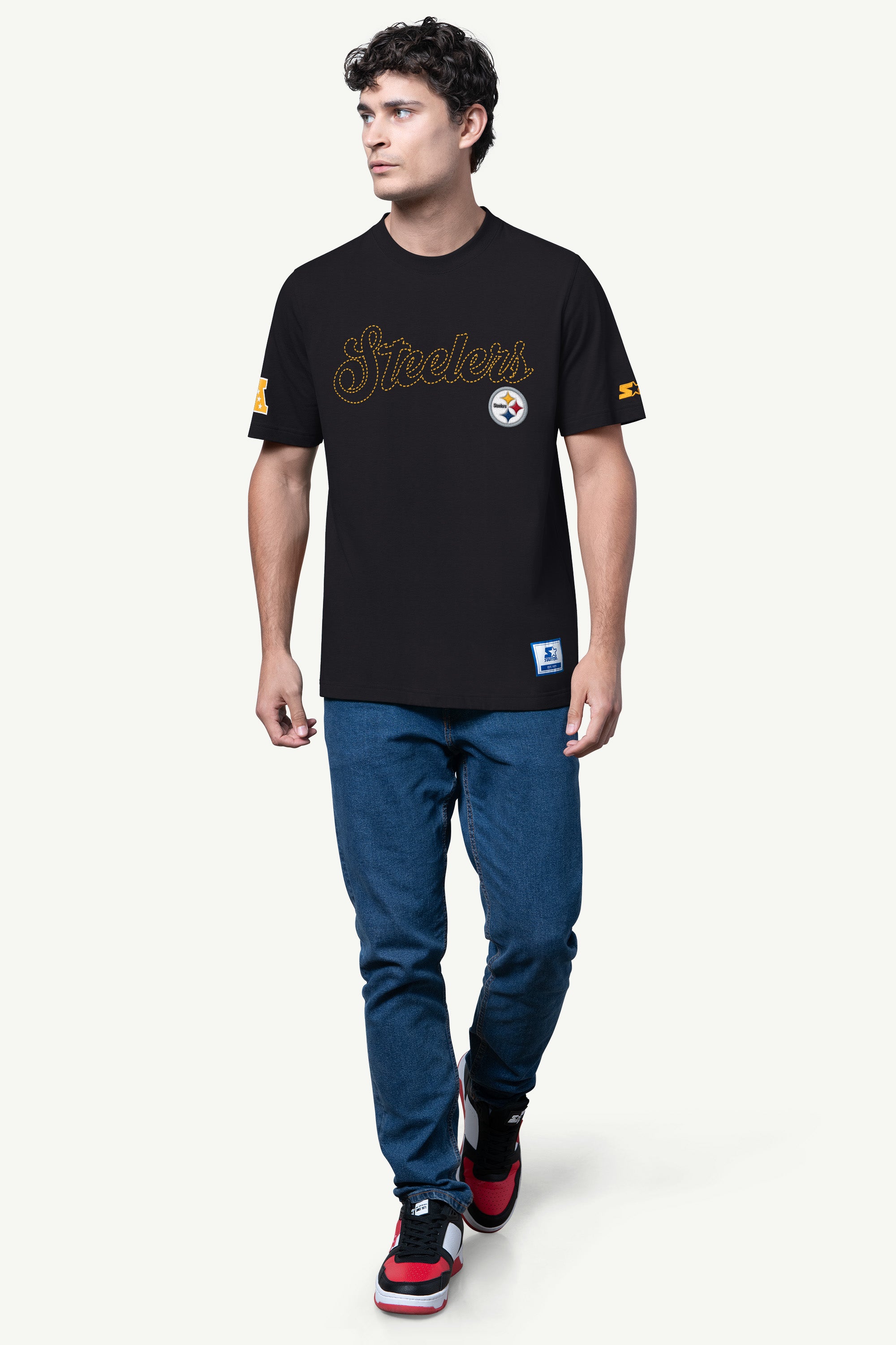 MENS PITTSBURGH STEELERS SHORT SLEEVE T SHIRT View 3 | Pittsburgh Steelers
