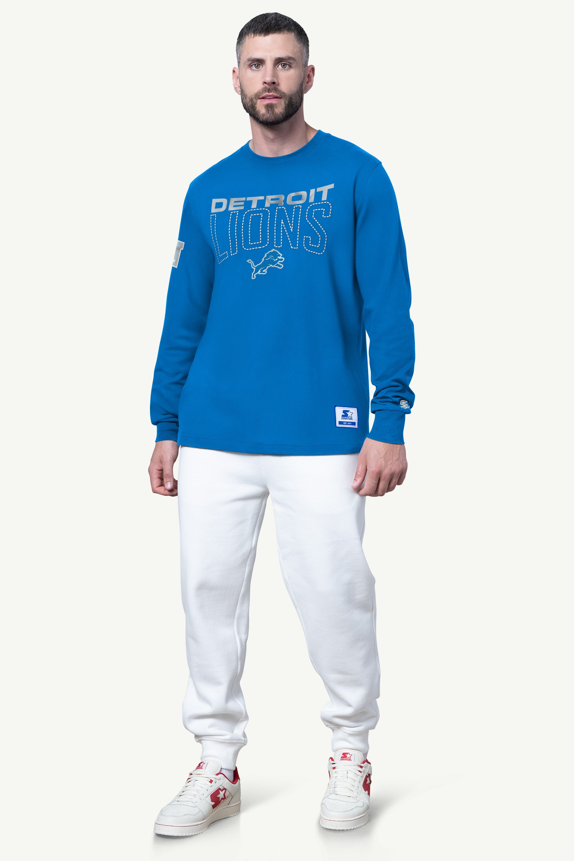 MENS DETROIT LIONS LONG SLEEVE View 3 | Men's Tops
