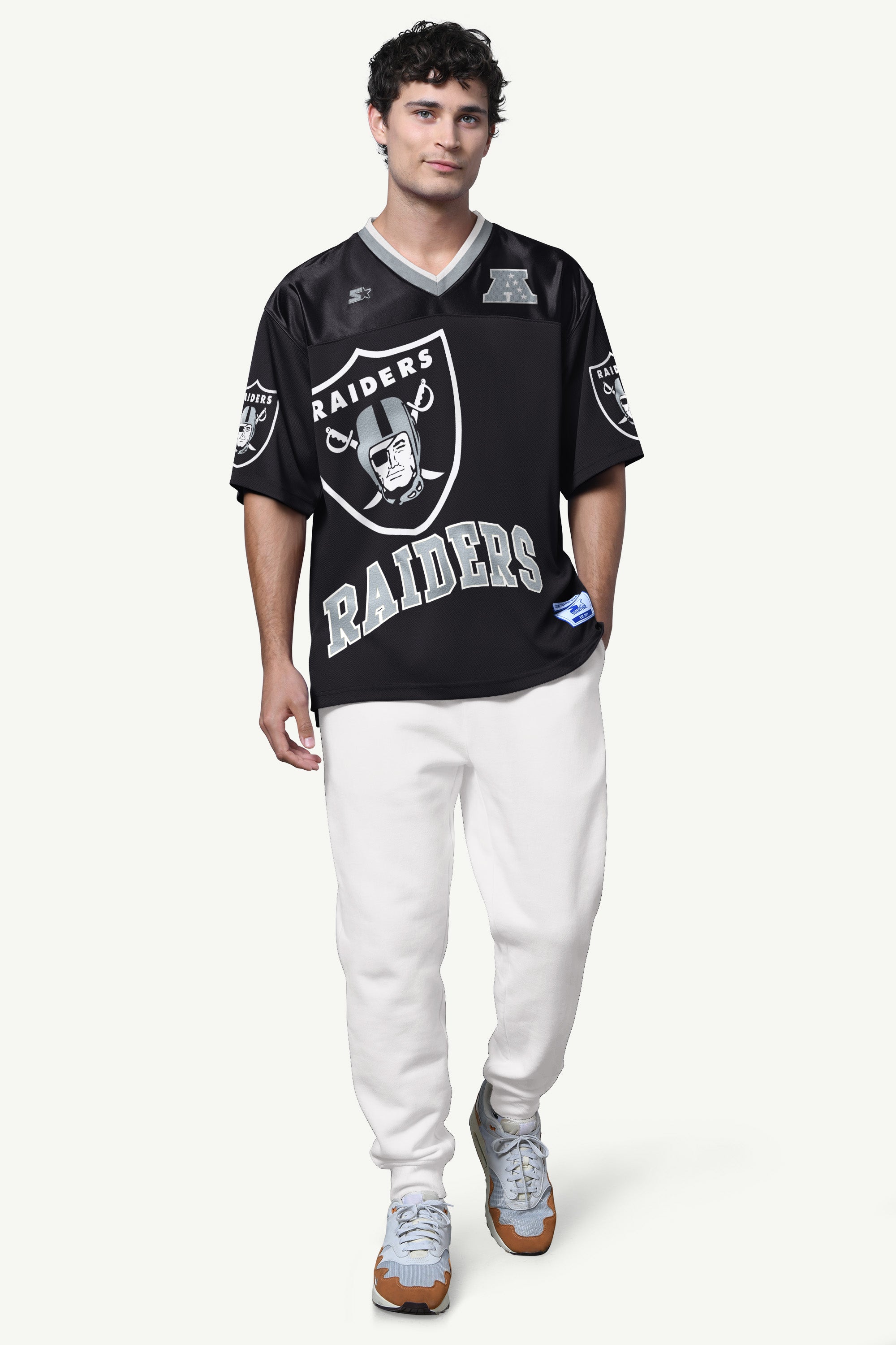 MENS LAS VEGAS RAIDERS FORWARD PASS JERSEY View 3 | NFL
