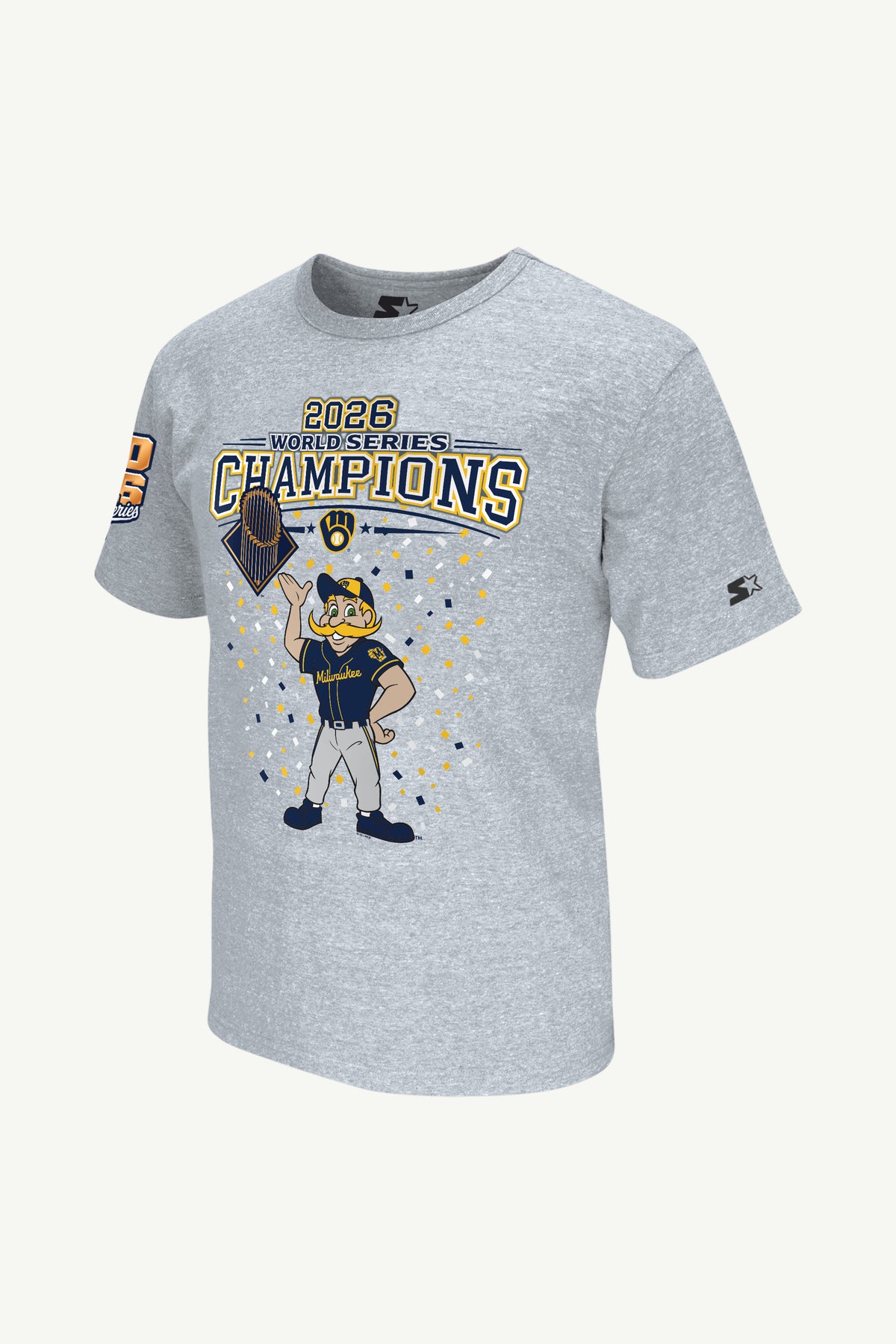 MENS MILWAUKEE BREWERS WS 2026 CHAMPIONS T SHIRT View 1 | MLB