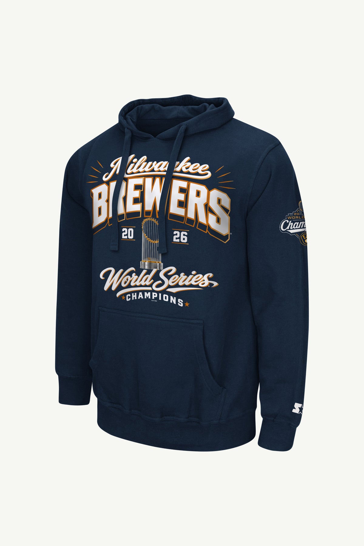 MENS MILWAUKEE BREWERS WS 2026 CHAMPIONS HOODIE View 1 | MLB
