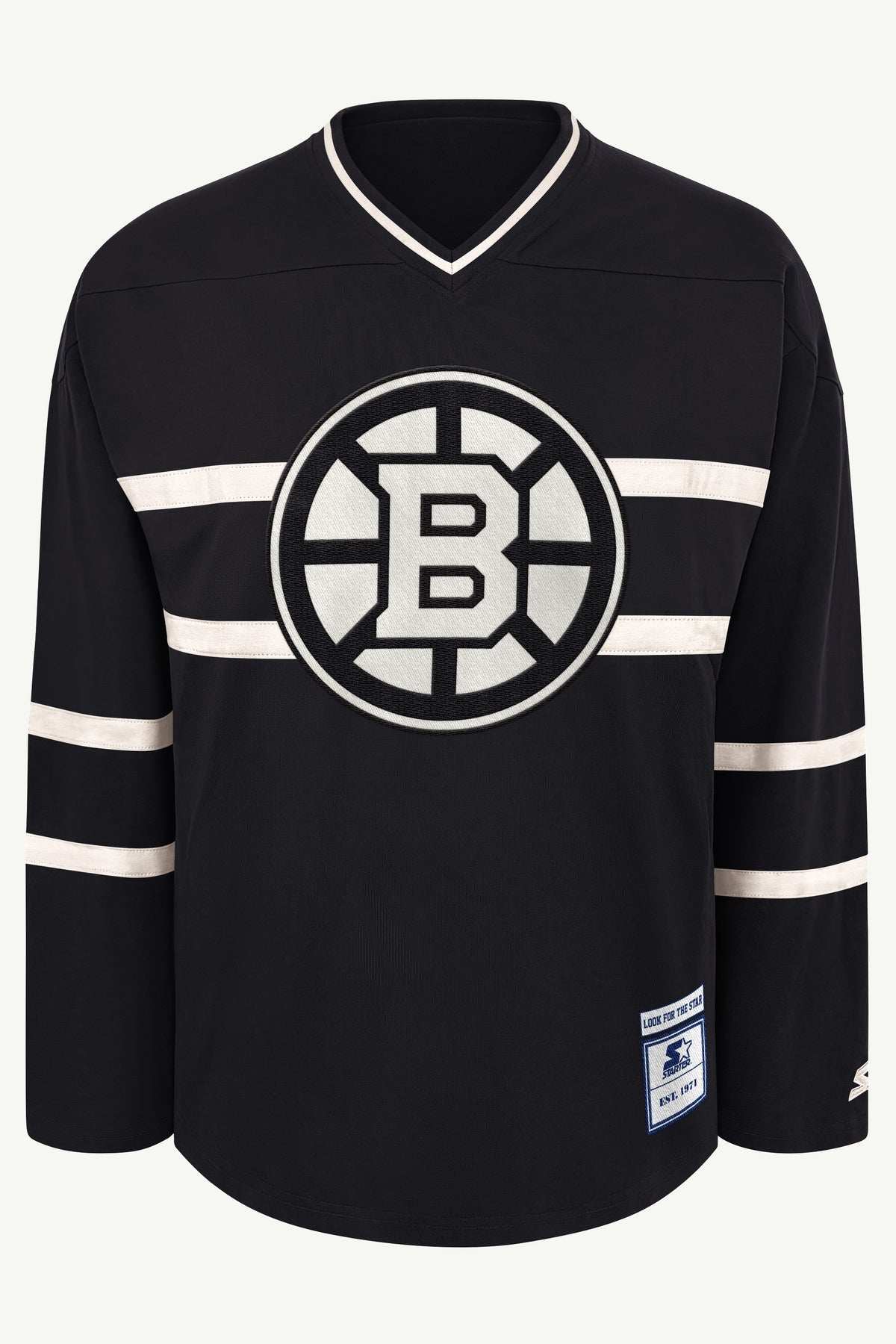 MENS BOSTON BRUINS LINE UP LONG SLEEVE View 2