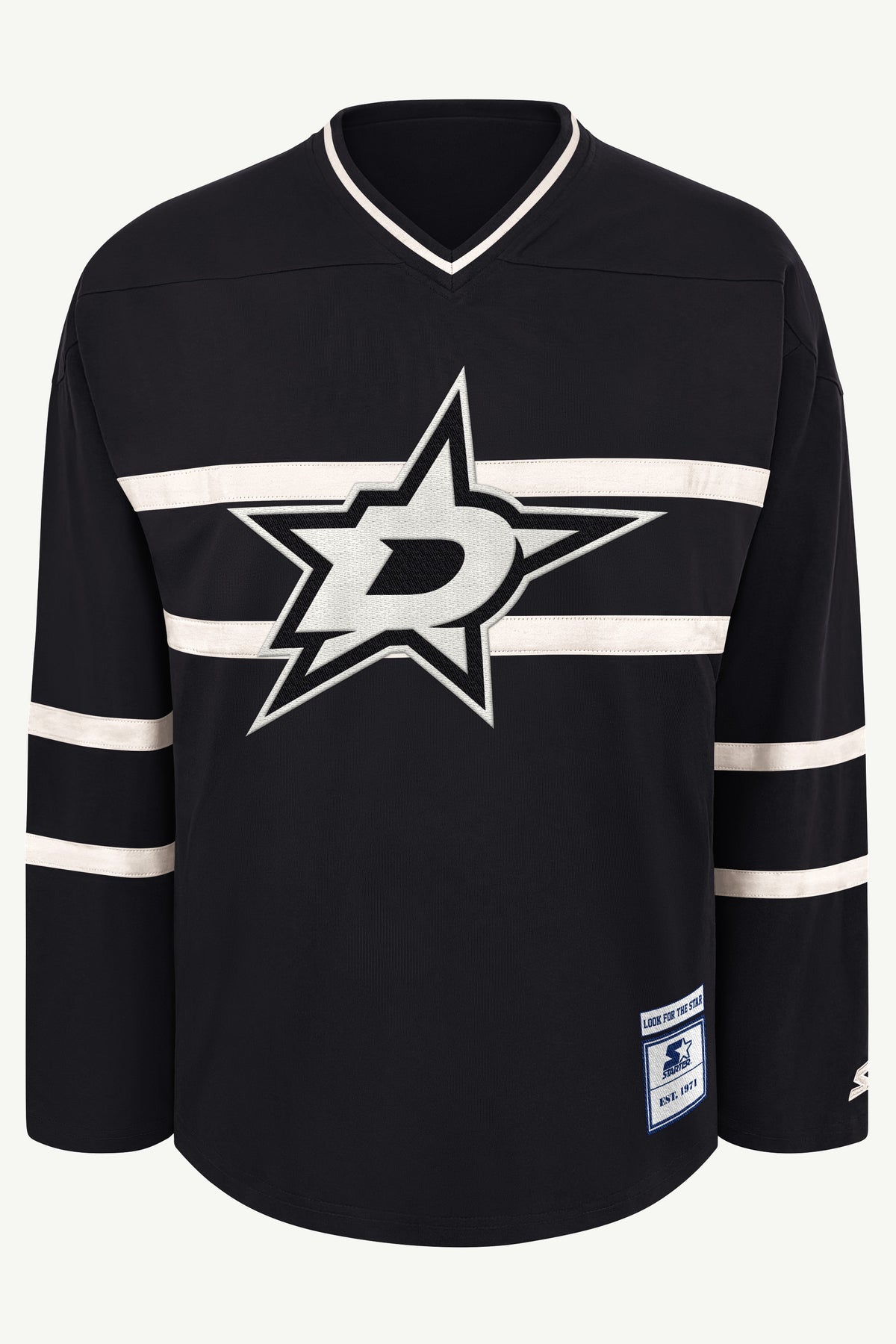 MENS DALLAS STARS LINE UP LONG SLEEVE View 2 | Dallas Stars