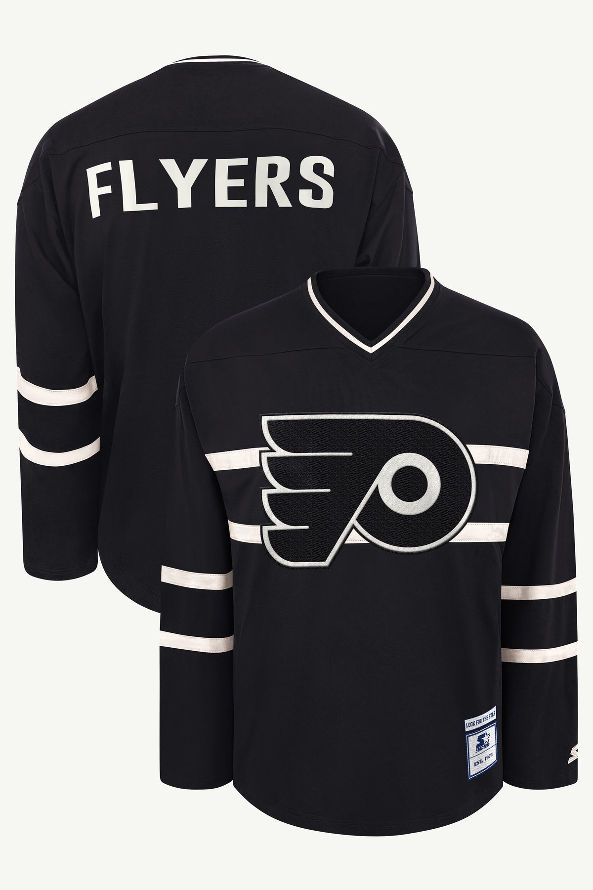 MENS PHILADELPHIA FLYERS LINE UP LONG SLEEVE View 1