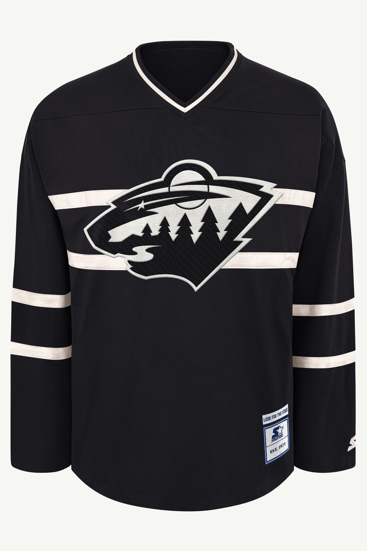 MENS MINNESOTA WILD LINE UP LONG SLEEVE View 2