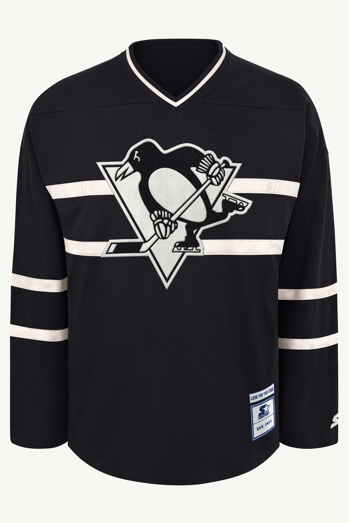 MENS PITTSBURGH PENGUINS LINE UP LONG SLEEVE View 2