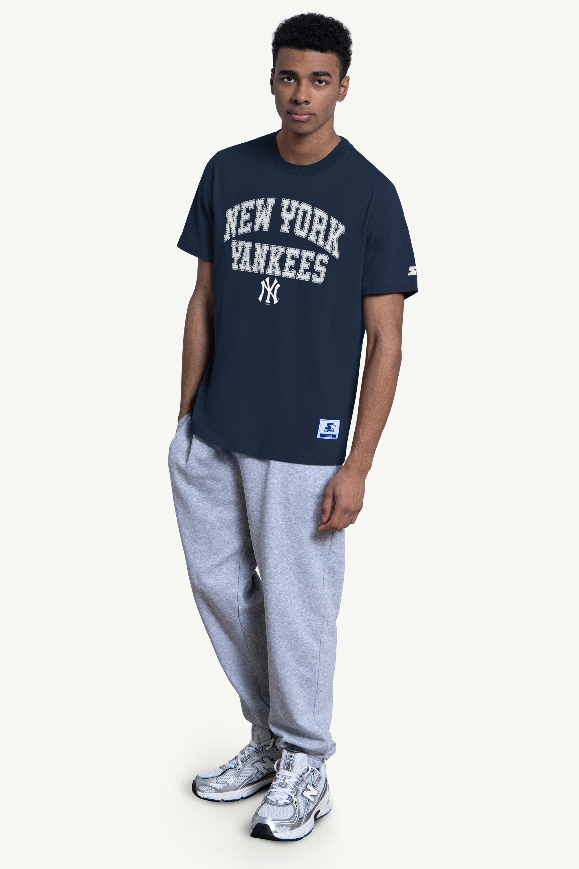 MENS NEW YORK YANKEES CORNERBACK SHORT SLEEVE T SHIRT View 3 | New York Yankees