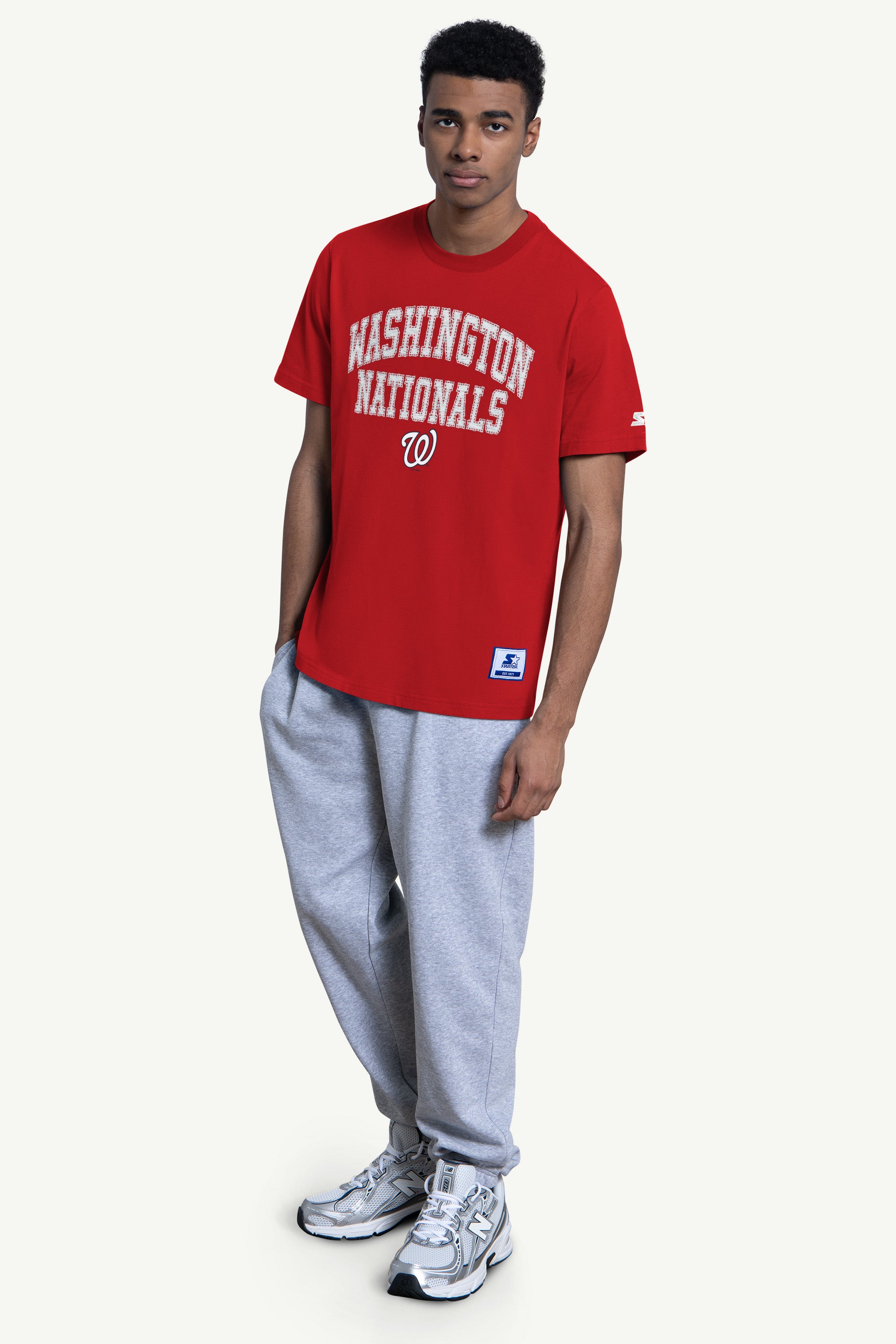MENS WASHINGTON NATIONALS CORNERBACK SHORT SLEEVE T SHIRT View 3