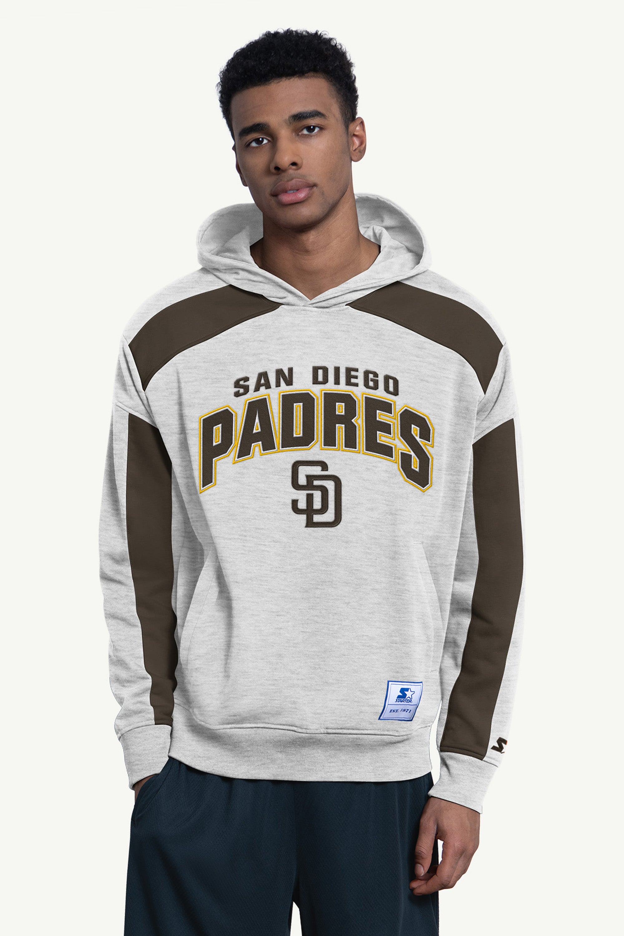 Mens San Diego Padres Pro Set Hoodie | MLB | Starter